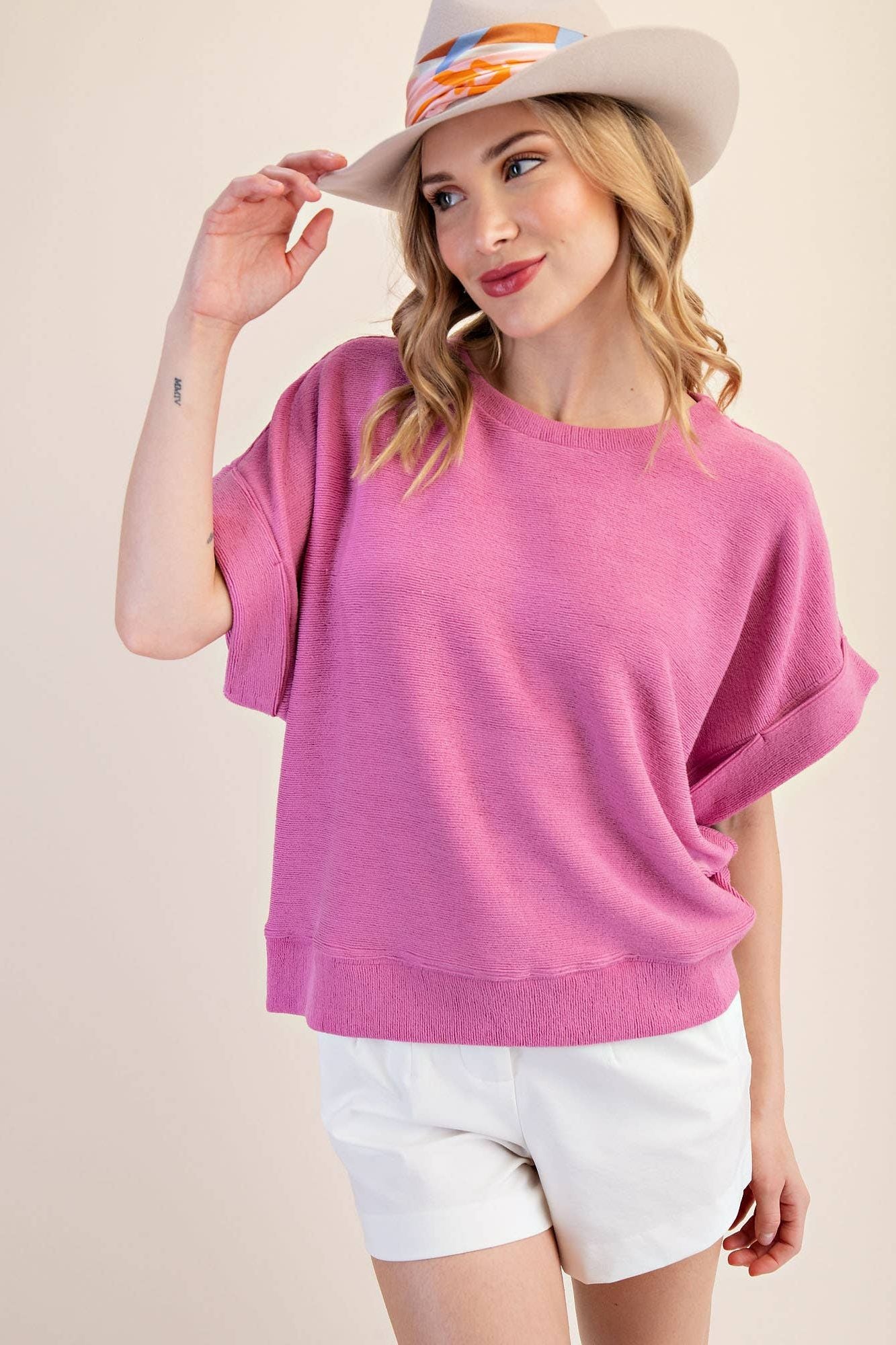 Sammy Short Sleeve Top