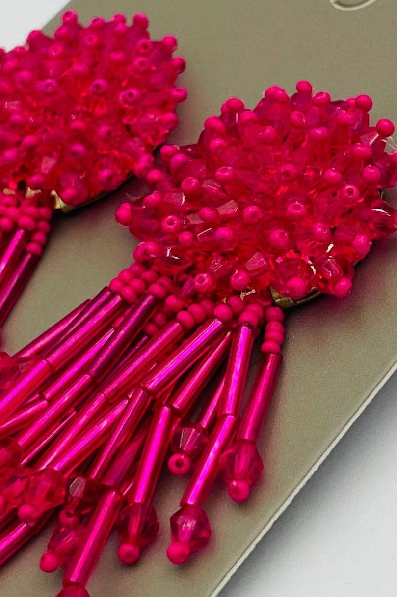 Hot Pink Earrings