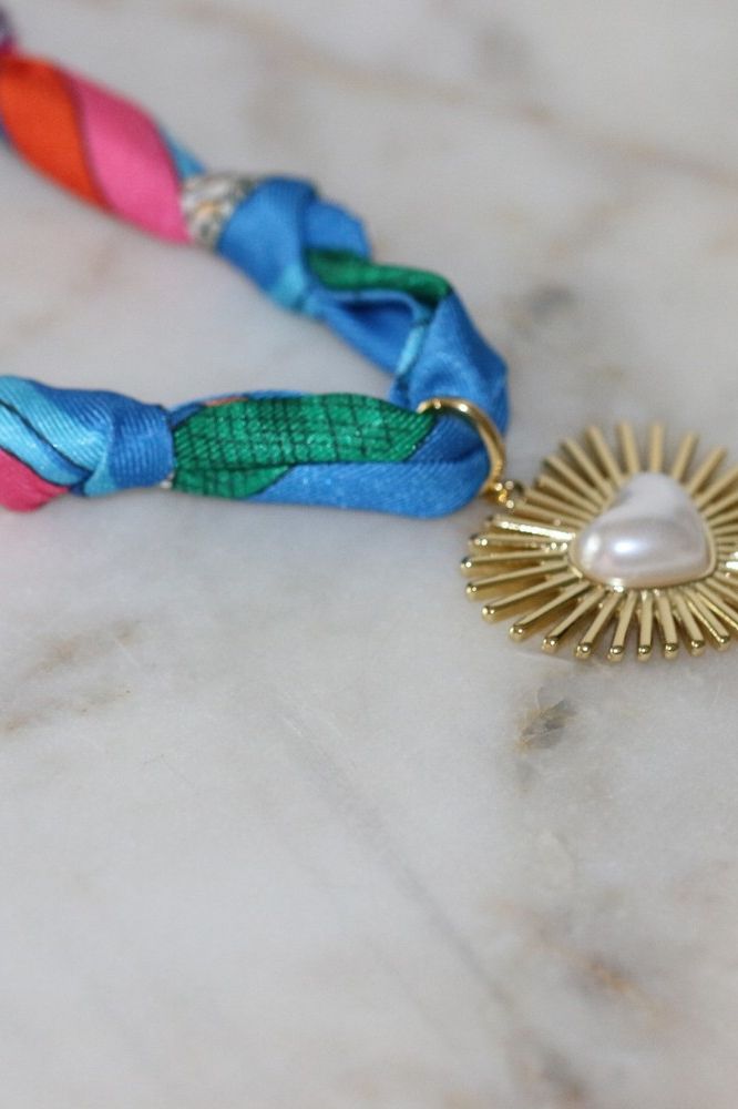 Summer Love Scarf Necklace