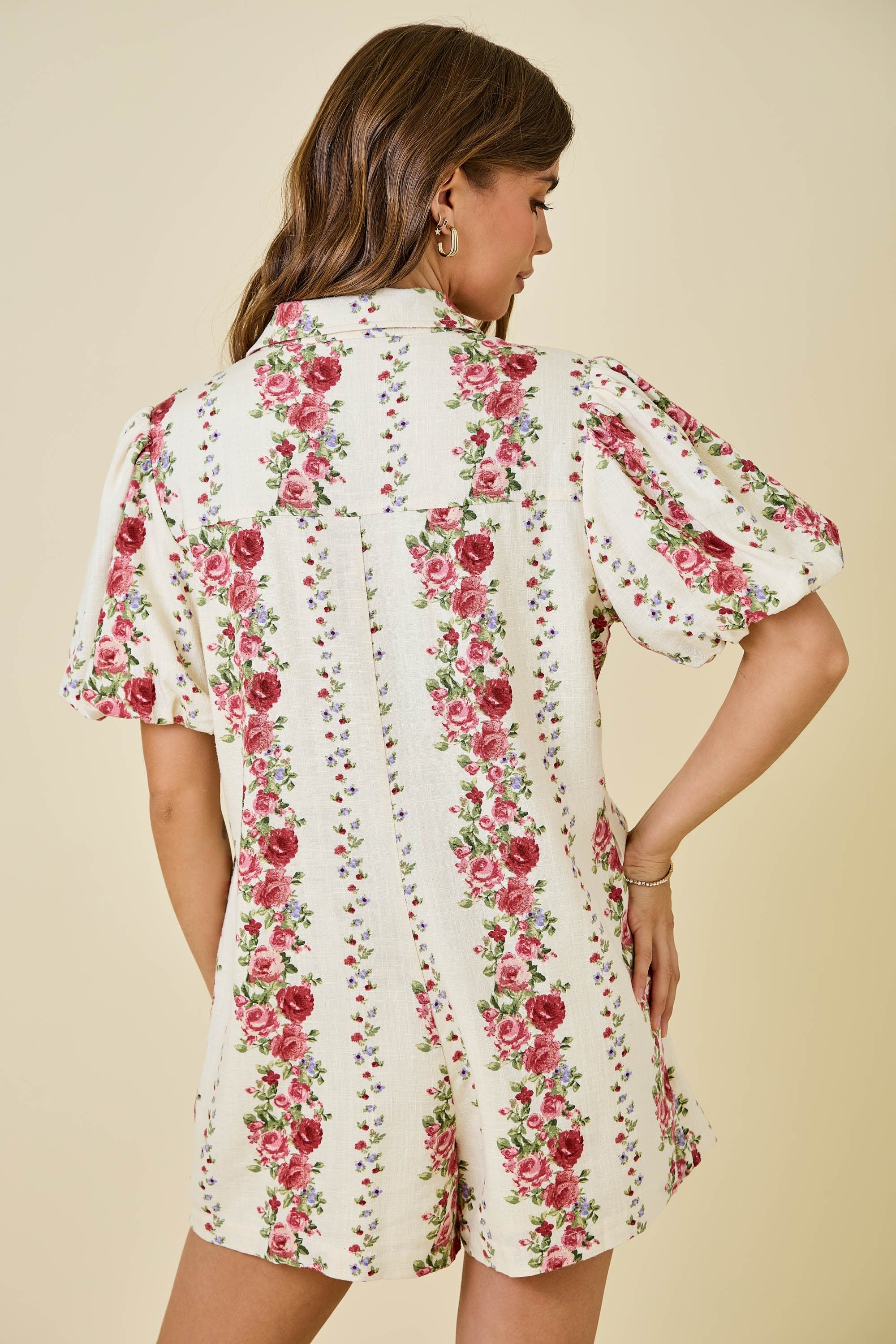 Floral Dreams Romper