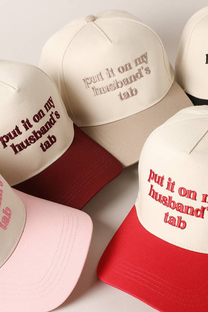 Husband's Tab Baseball Cap