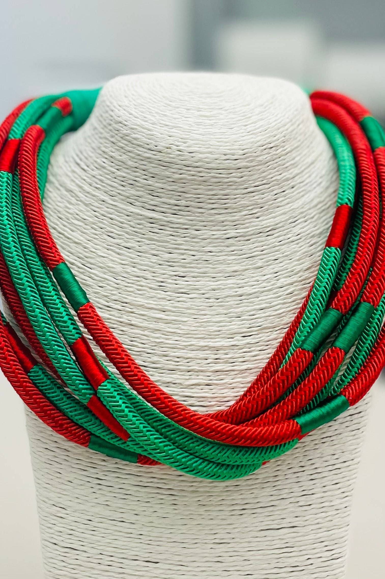 Christmas Rope Necklace