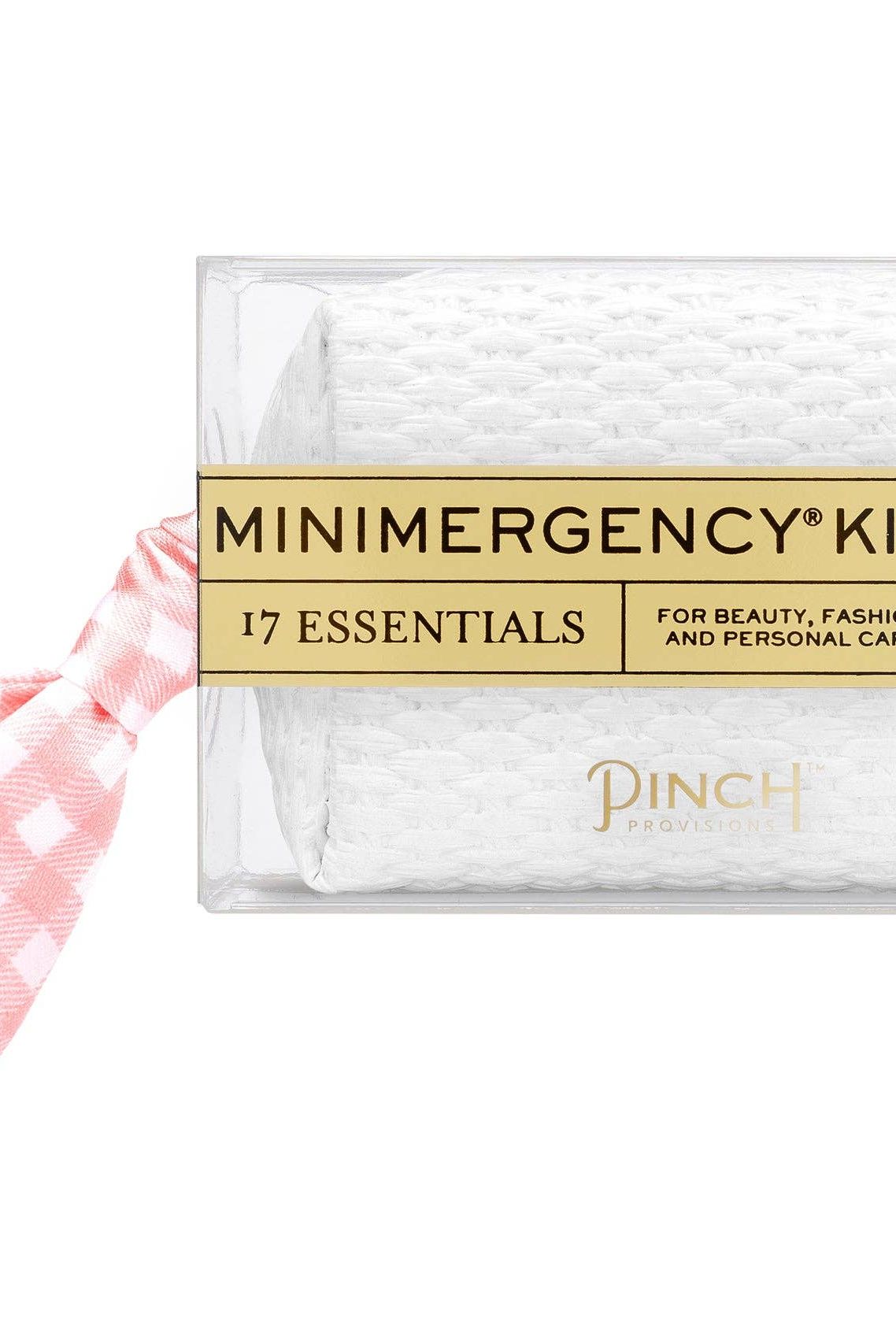 Gingham Scarf Minimergency Kit