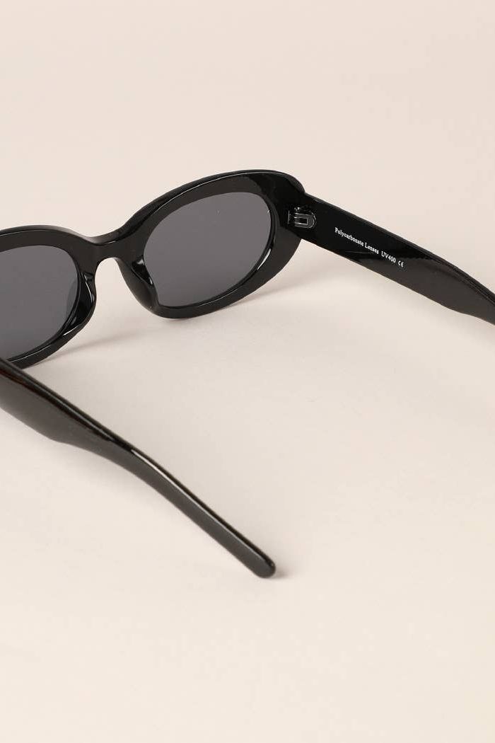 Women's Rounded  Bold Frame Tinted Sunglasses