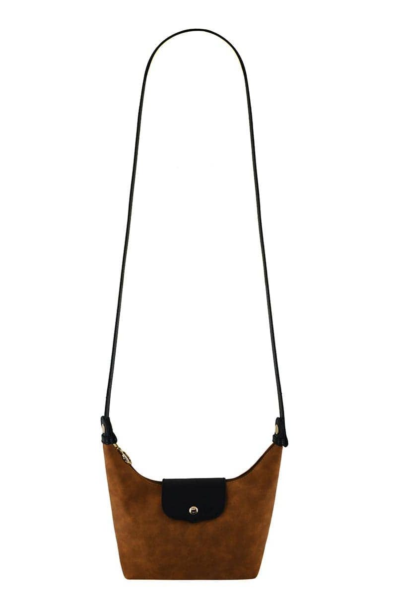 SU780 Suede Convertible Clutch/Shoulder/Crossbody Bag