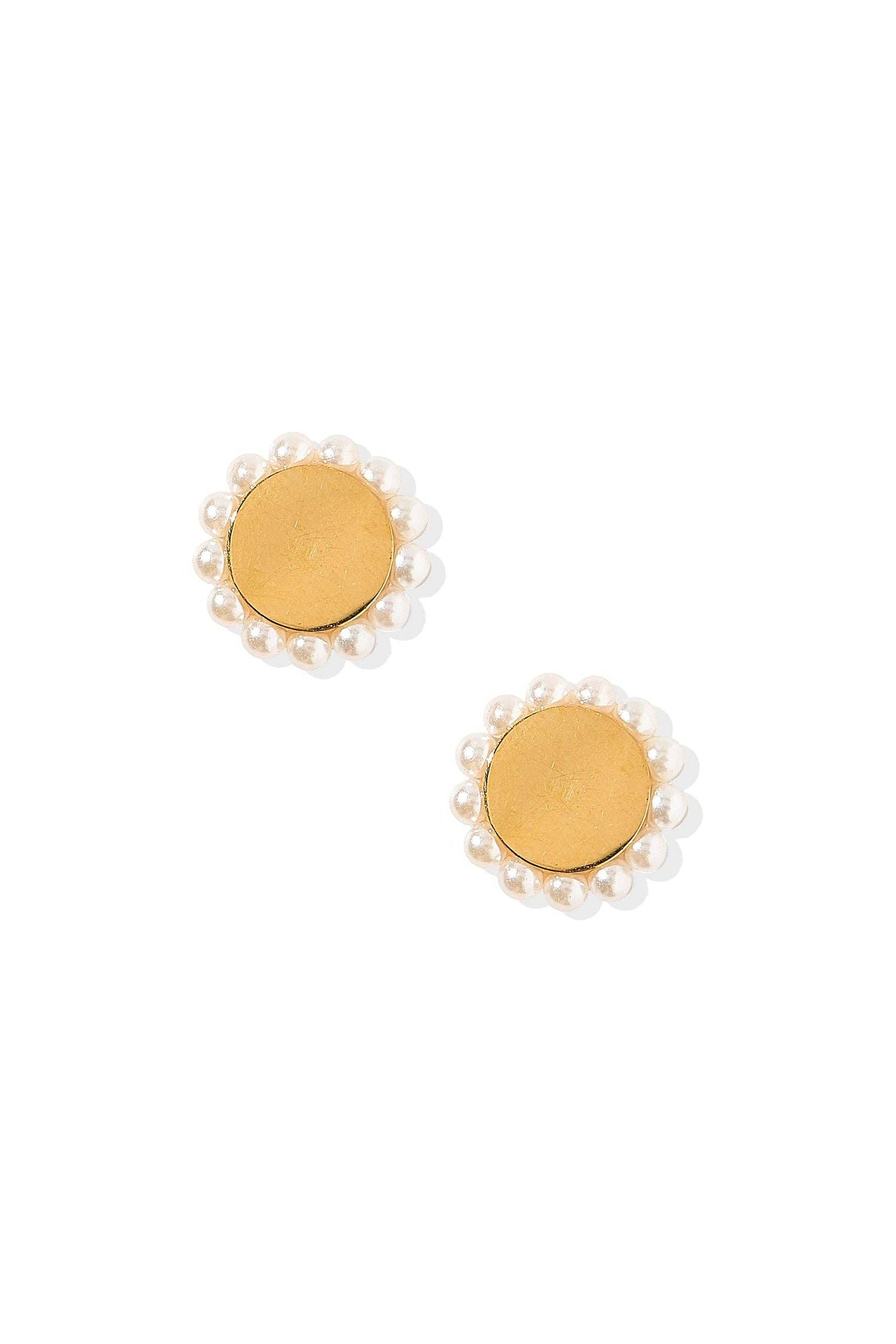 Screwback Stud Earrings - Alice Pearl