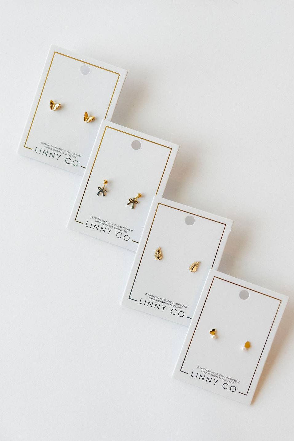 Screwback Stud Earrings - Millie Bow