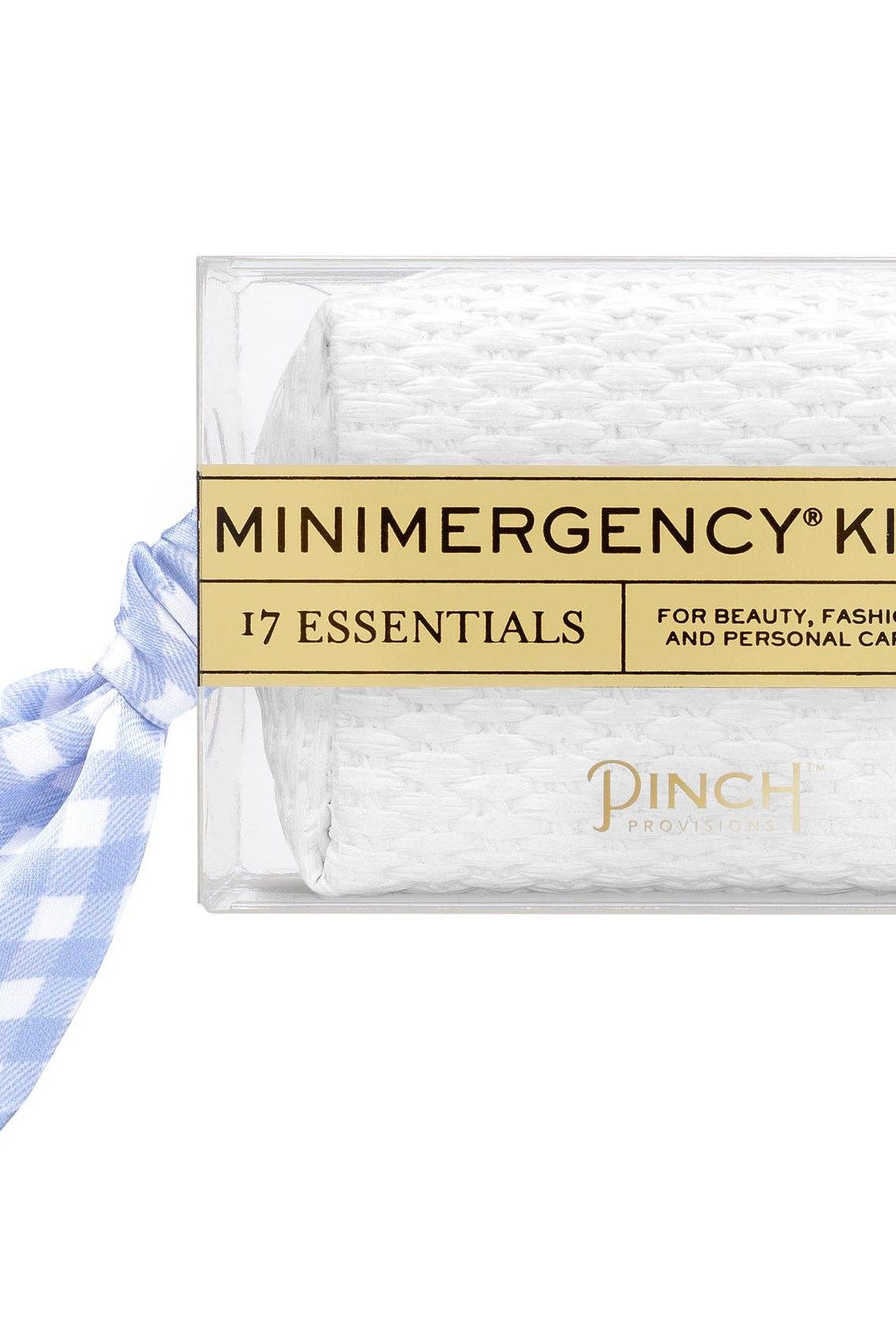 Gingham Scarf Minimergency Kit