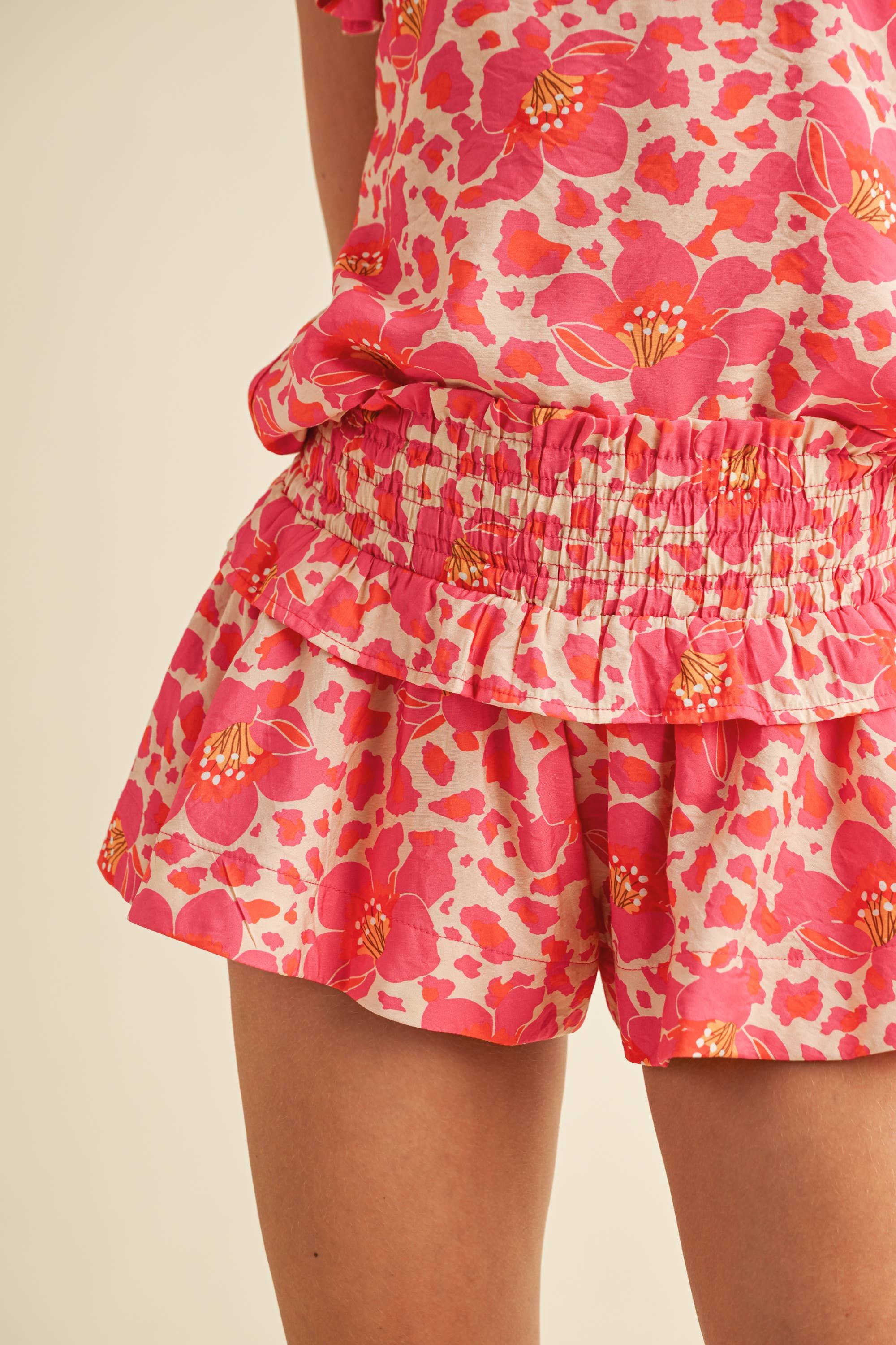 Penny Print Shorts