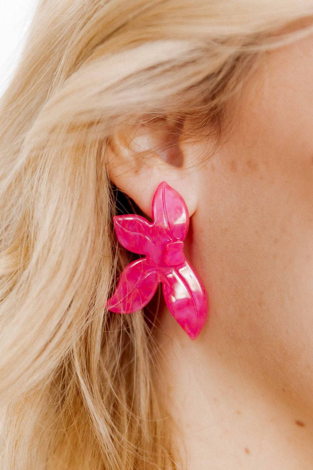 Fern - Cosmic Pink - Earrings
