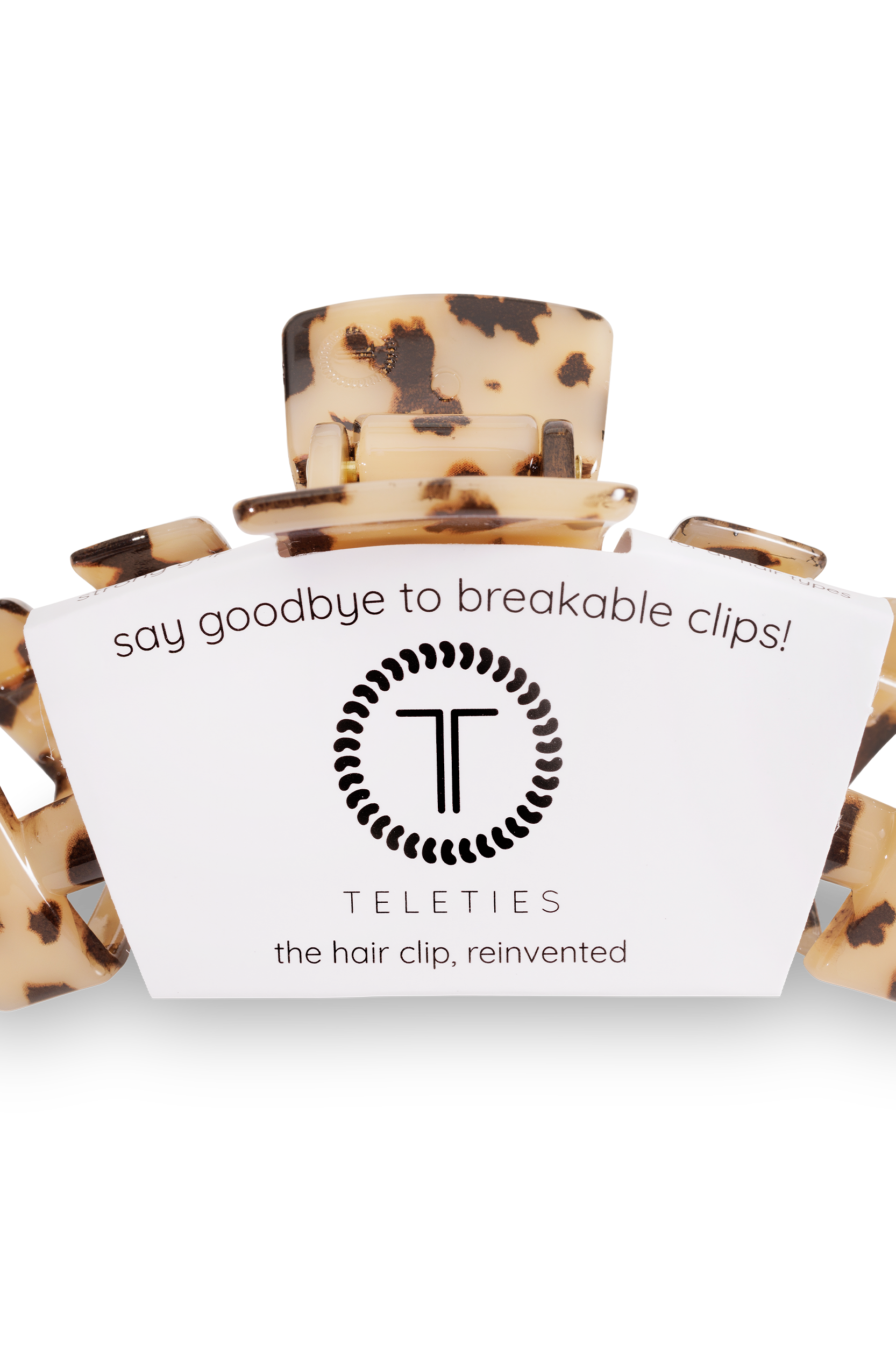 Classic Hair Clip | Large | Blonde Tortoise