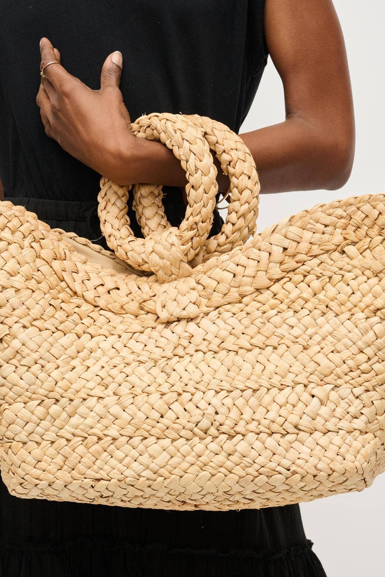 Edith Ring Handle Tote