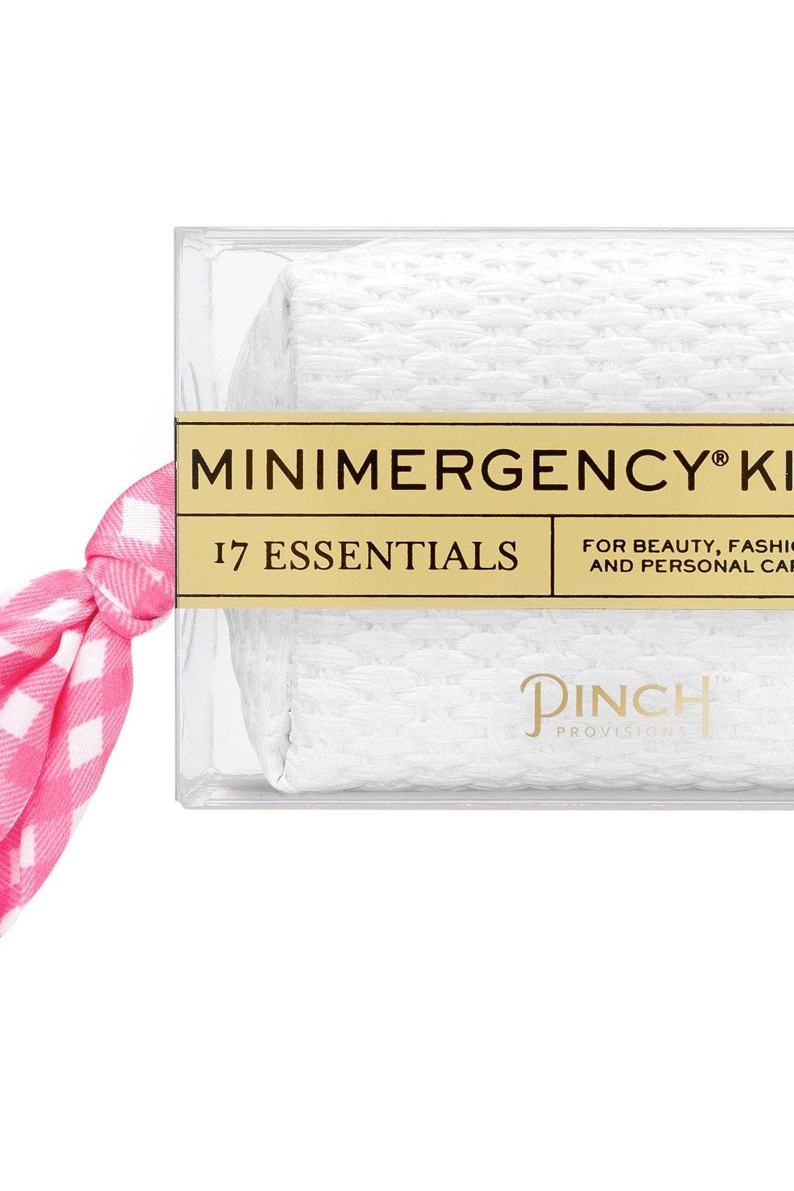 Gingham Scarf Minimergency Kit