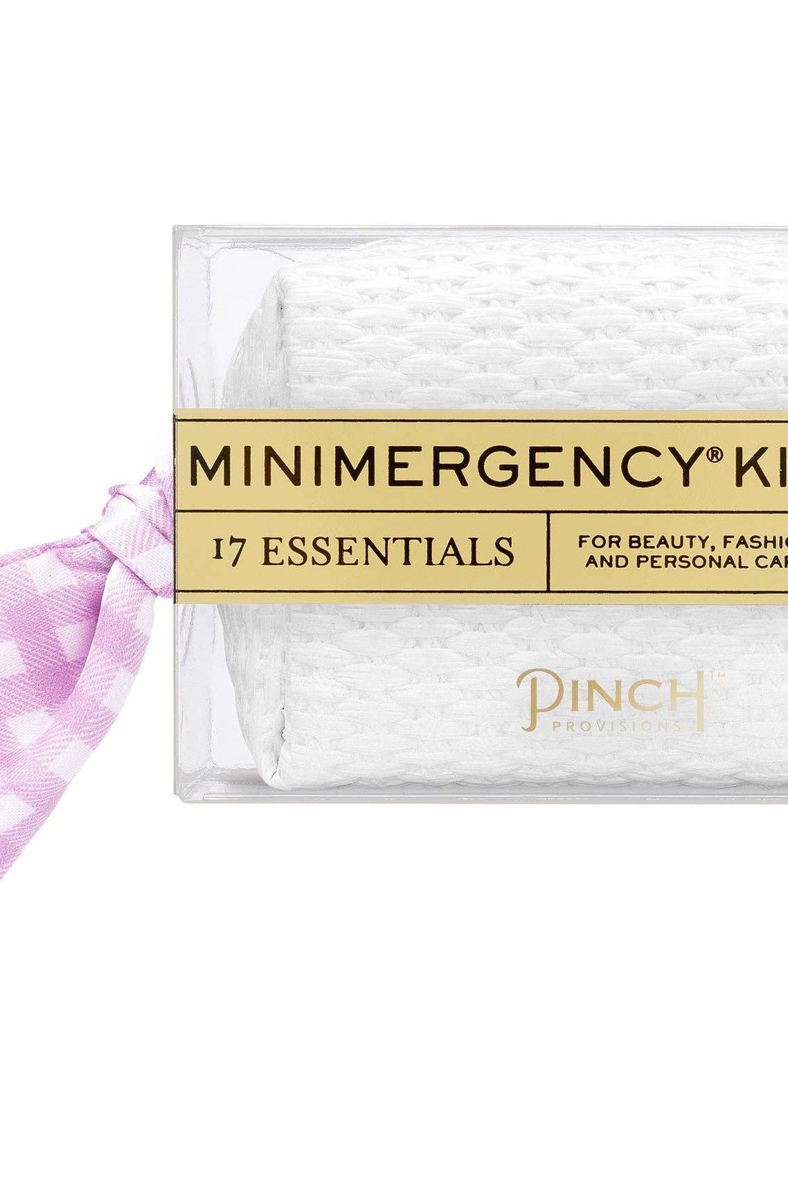 Gingham Scarf Minimergency Kit