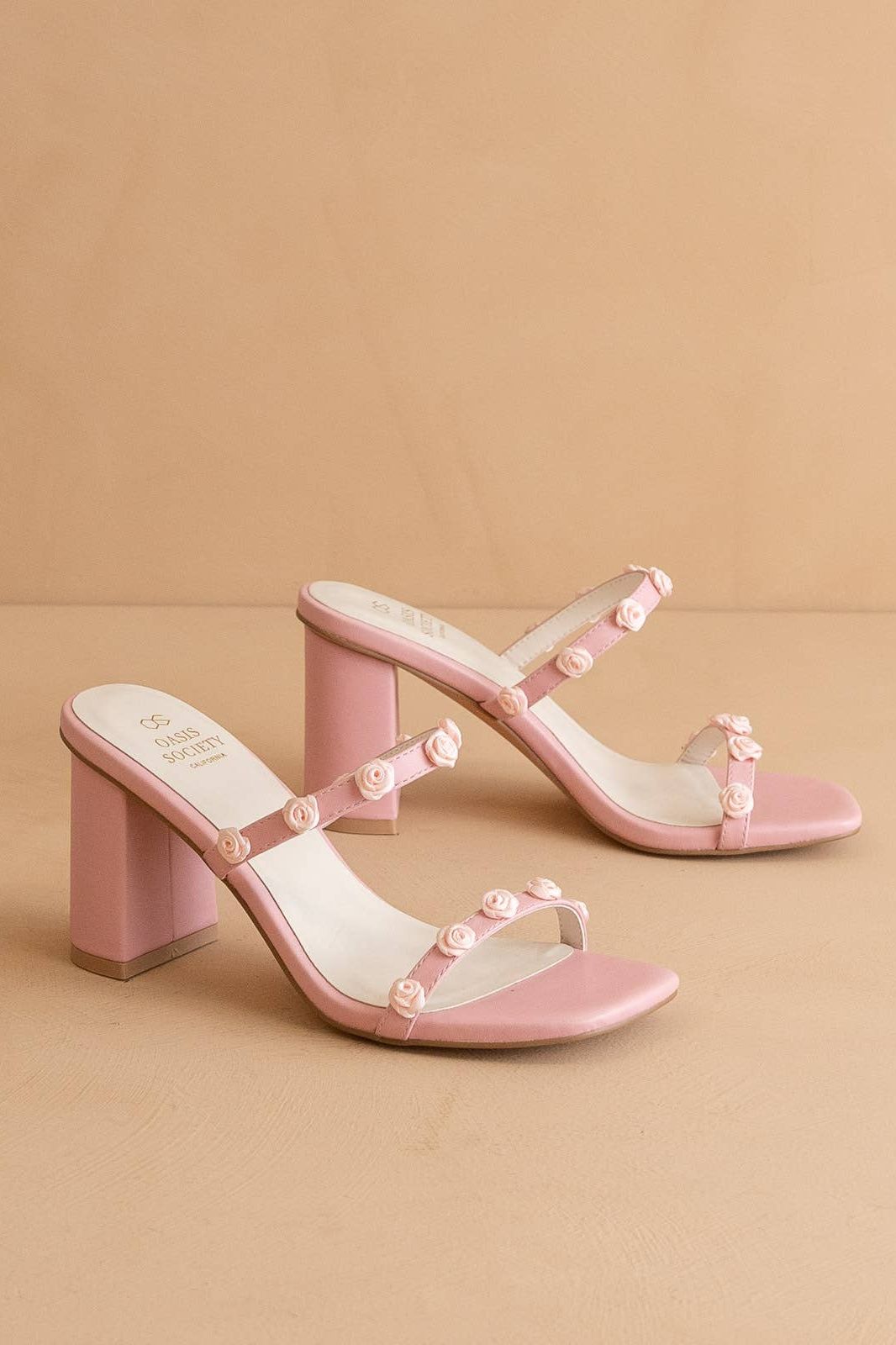The Nia Pink Heel