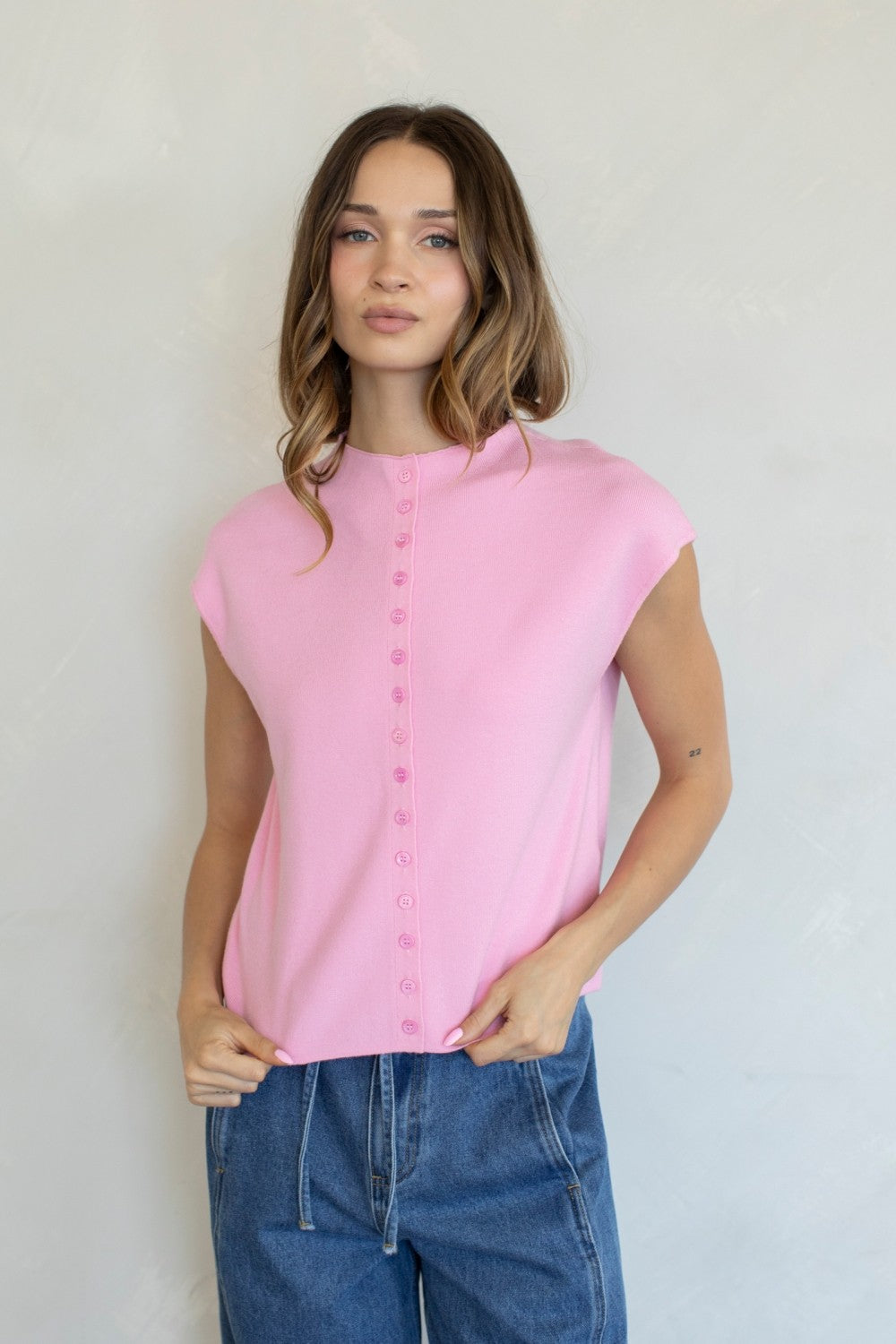 Polished Moment Button Down Top
