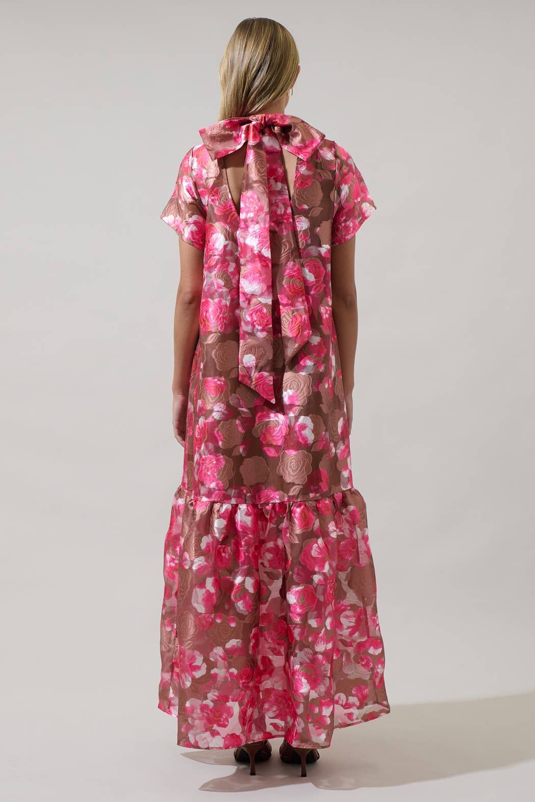 Mersin Floral Long Cami Dress