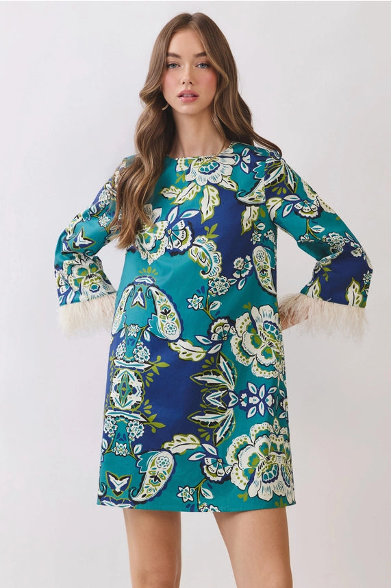 Palm & Proper Printed Shift Dress