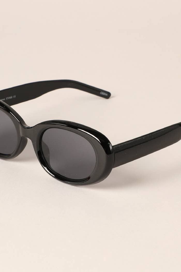 Women's Rounded  Bold Frame Tinted Sunglasses