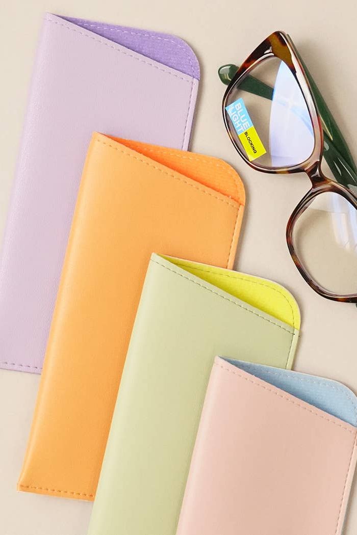 Two Tone Slip-In Eyeglass Cases