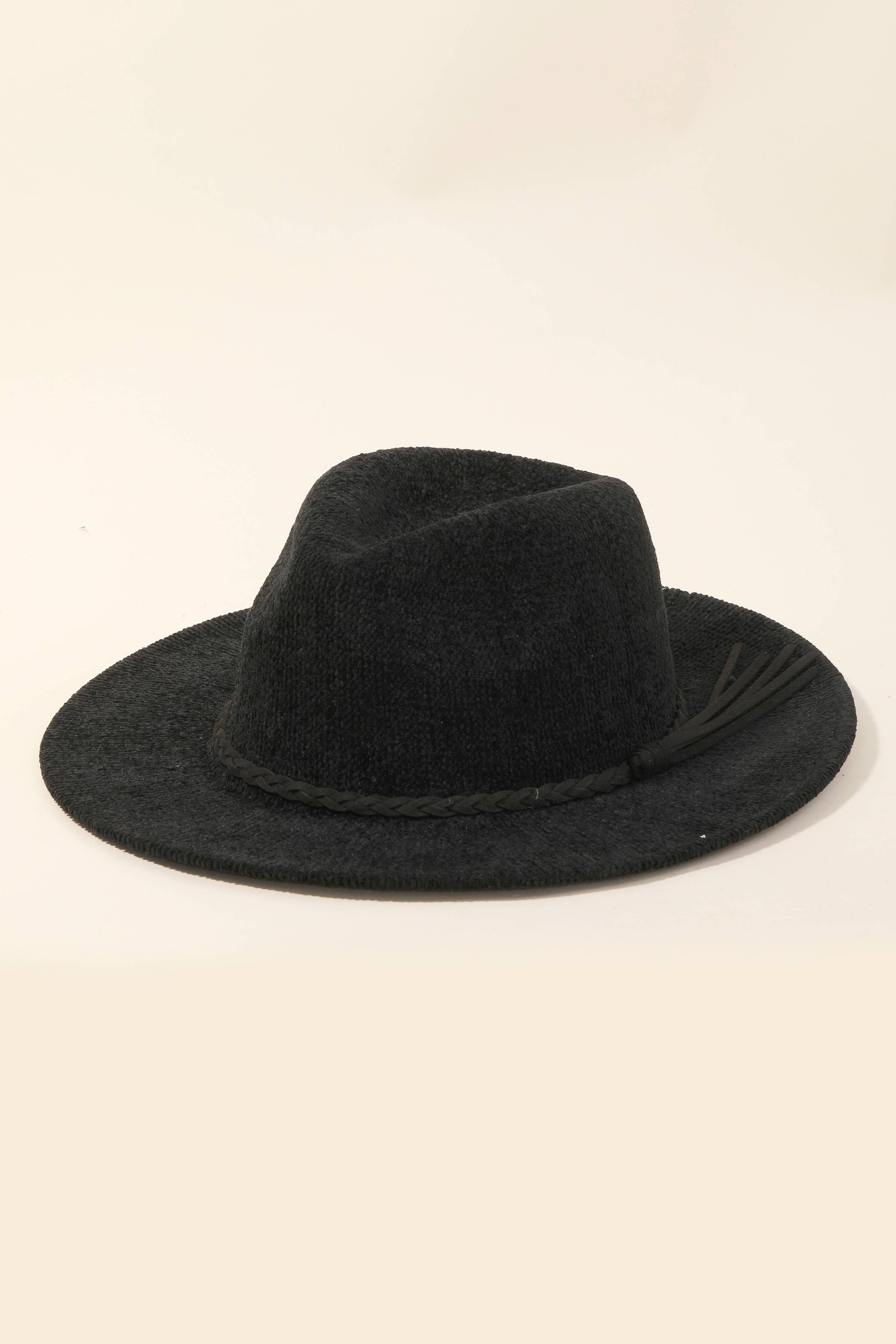 Chenille Panama Hat