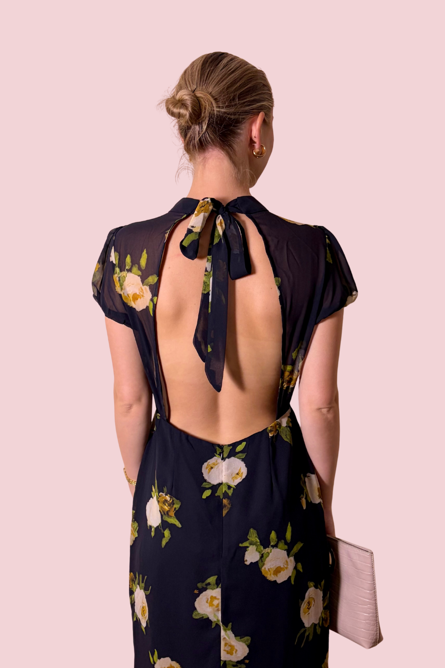 Rose to the Occasion Floral Print Maxi Dress