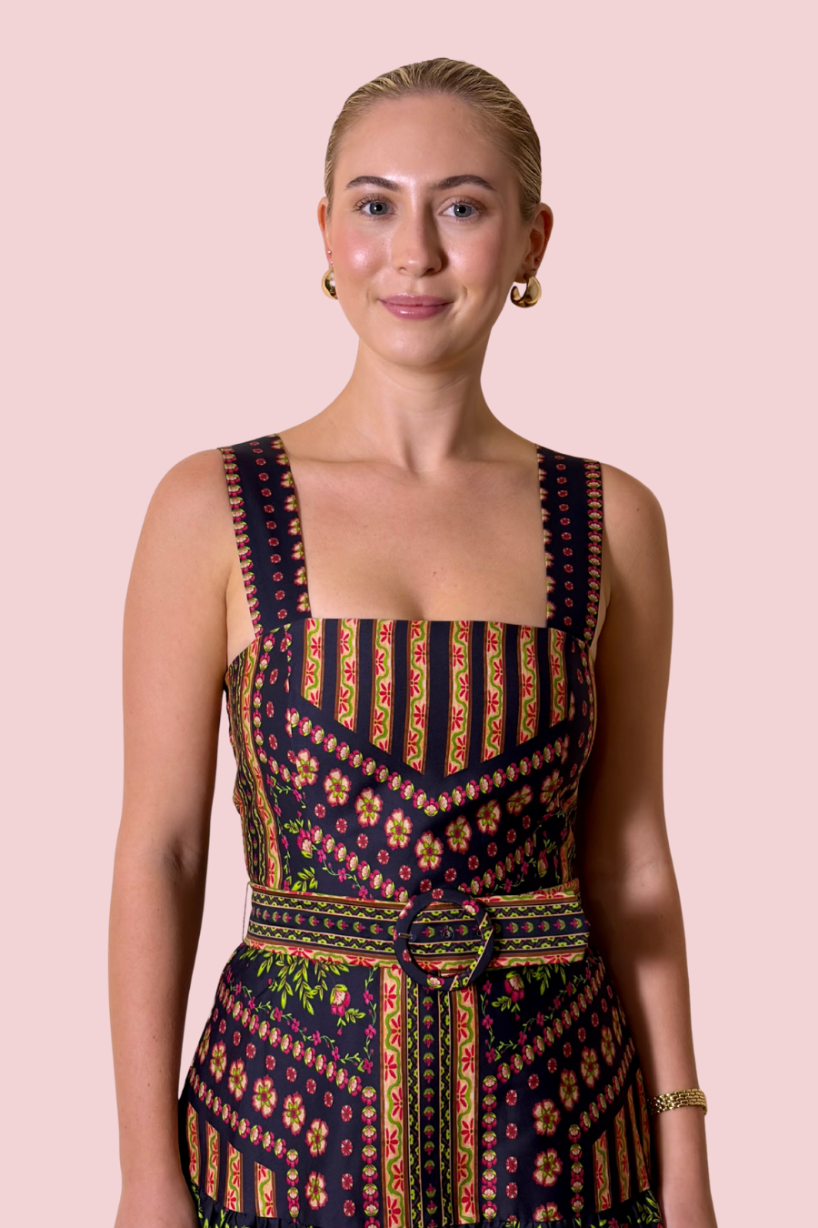 Lena Print Skort Romper-Amanda Uprichard