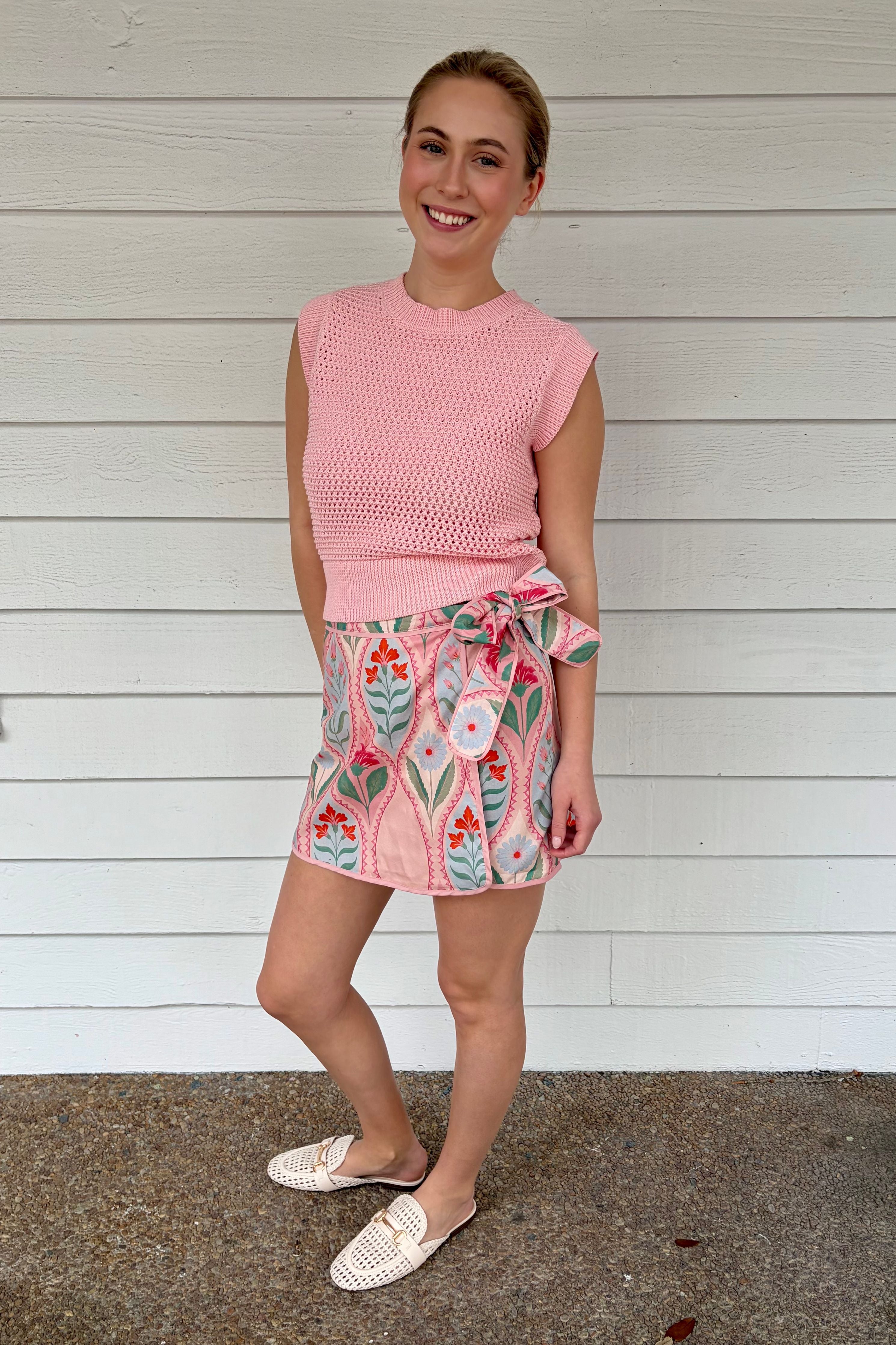 Bloom & Tie Skirt