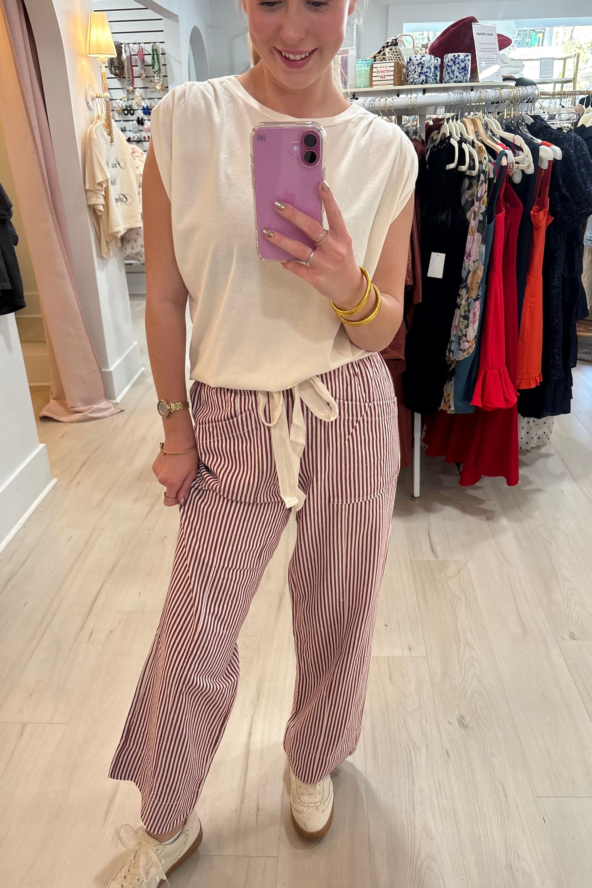 The Poppy Striped Pants