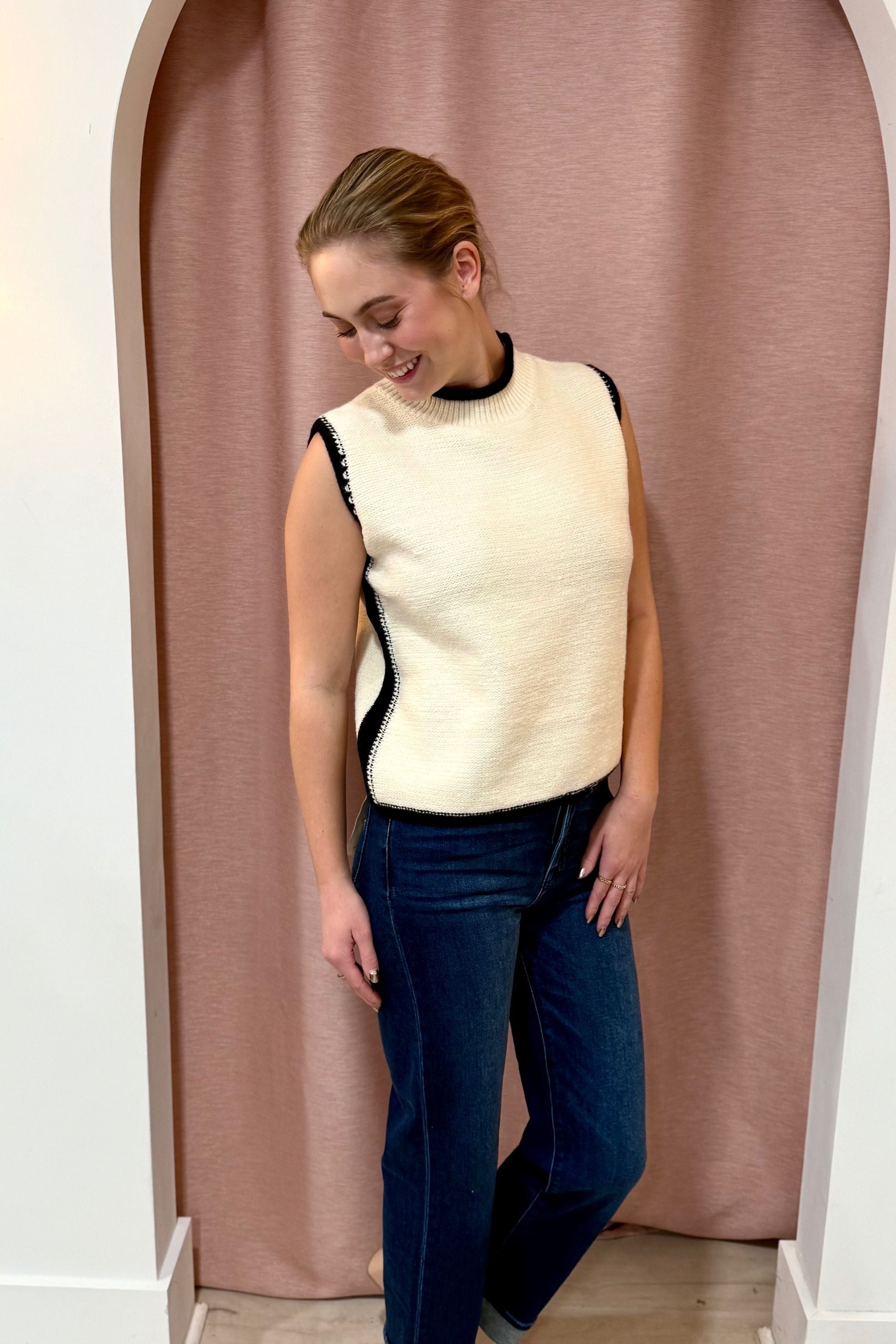 Mara Mock Neck Sweater