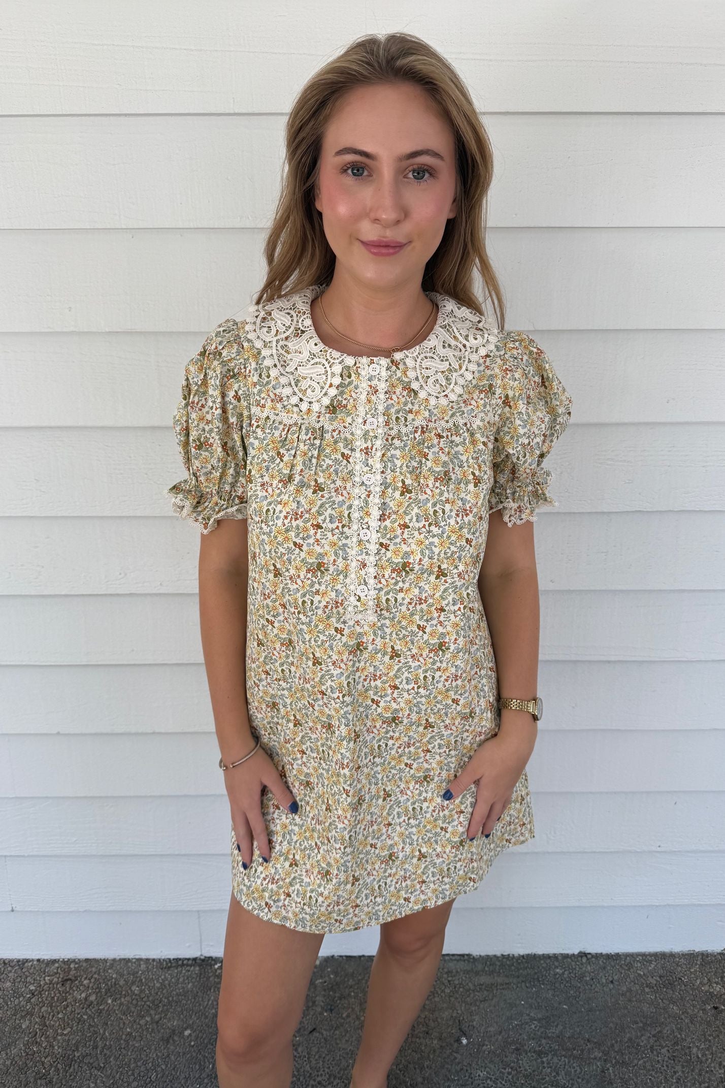 Poppy Patterned Dress