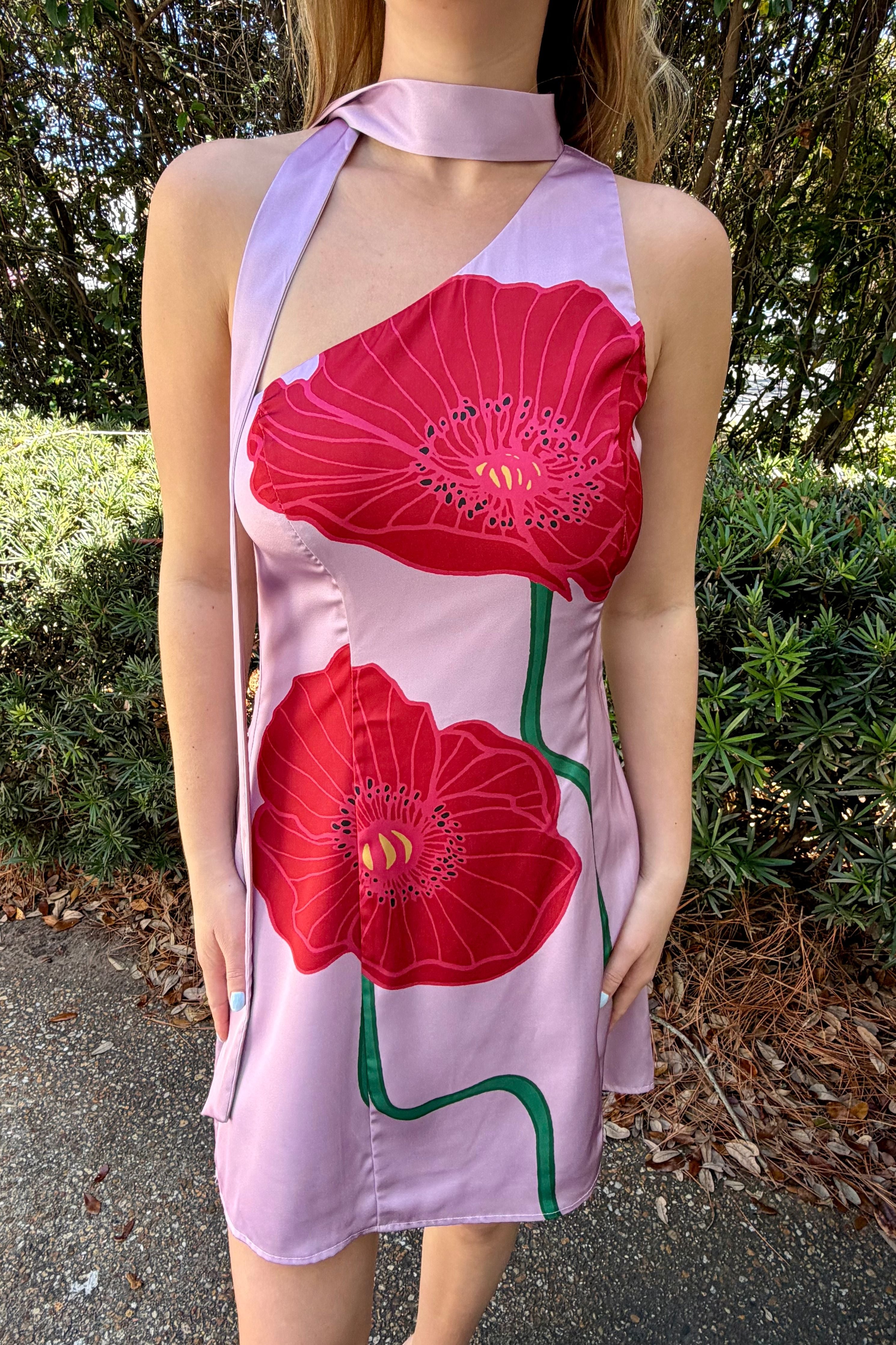 Kinsley Scarf Mini Dress