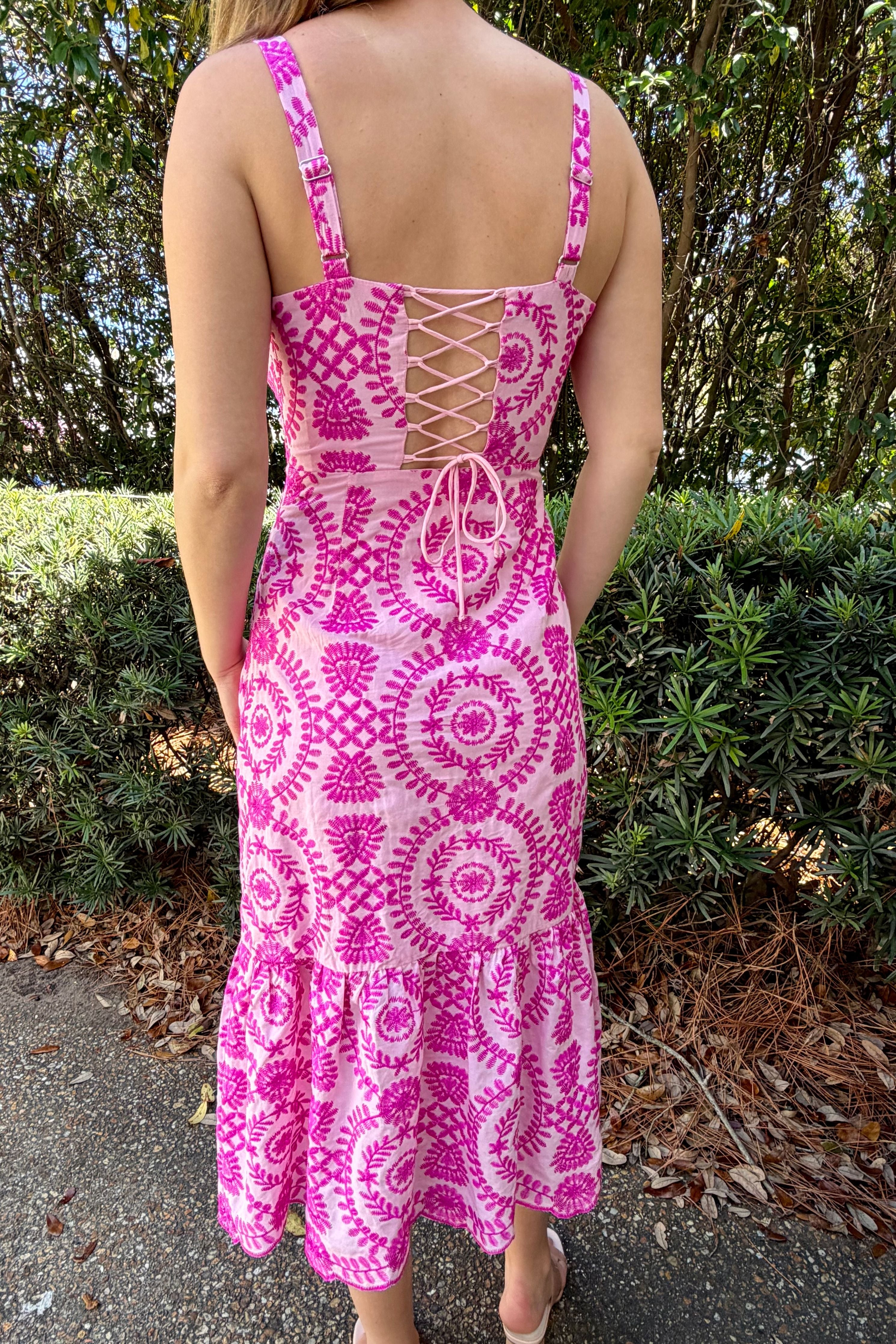 Raelynn Embroidery Dress