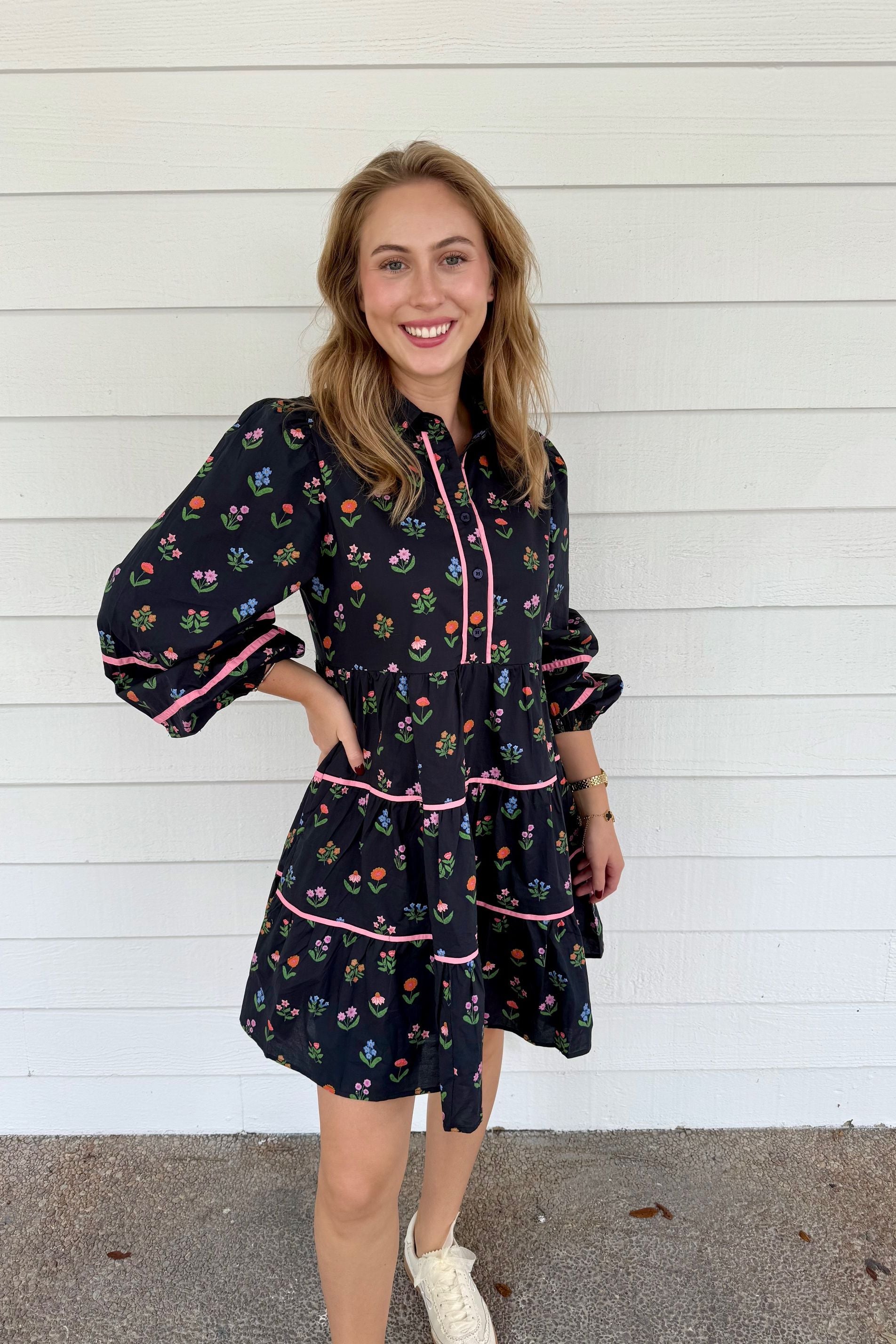 Fiona Fall Floral Dress