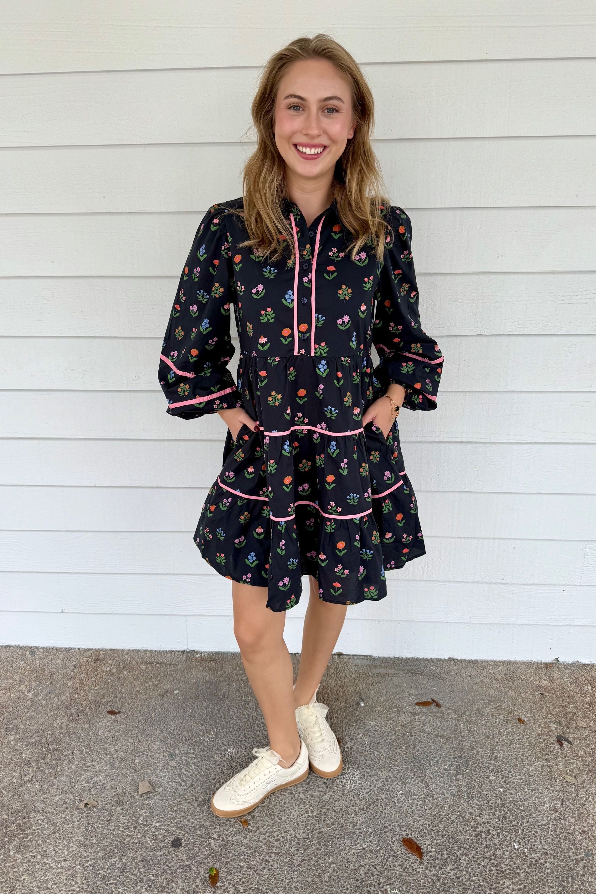 Fiona Fall Floral Dress