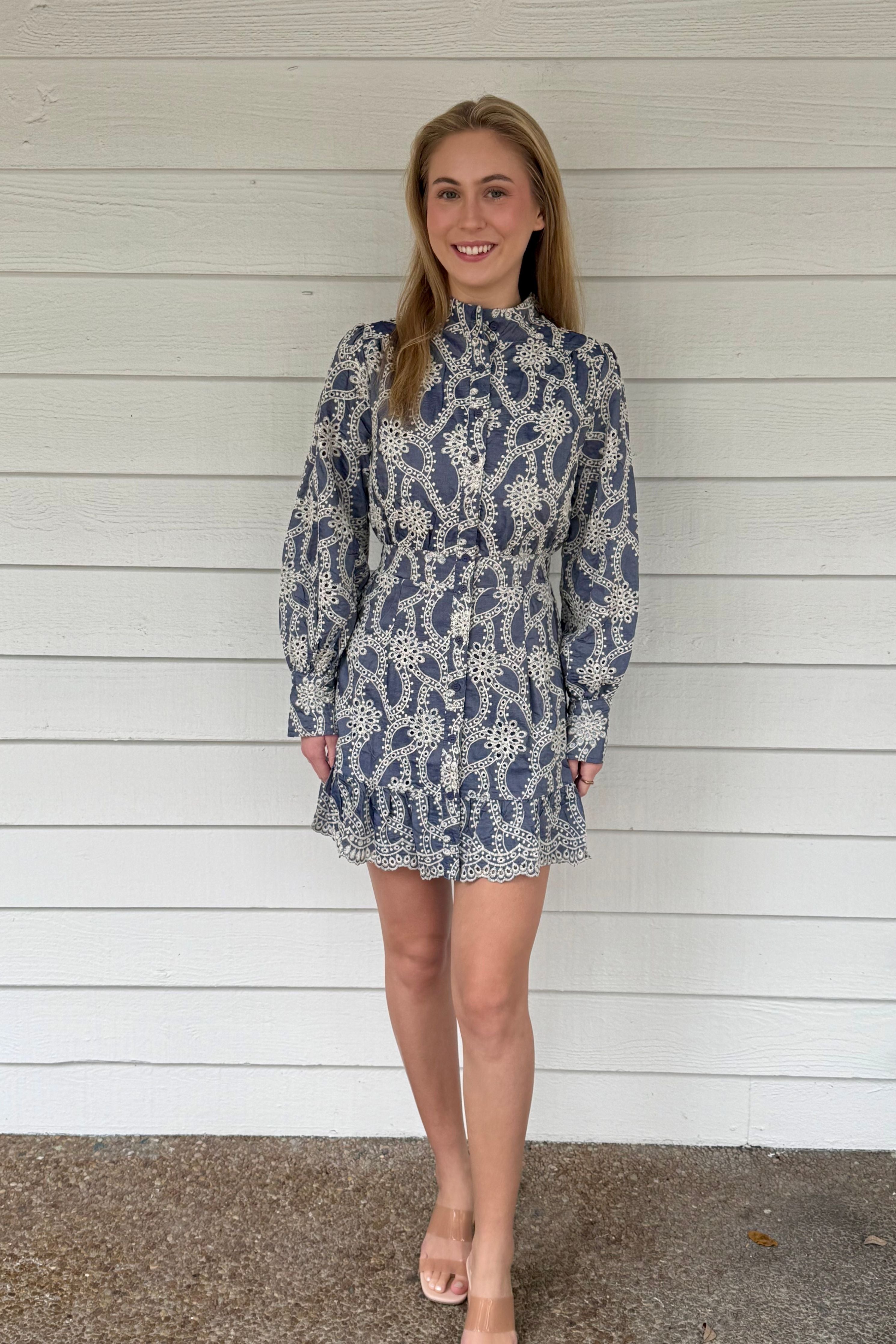 The Charlotte Lace Mini Dress