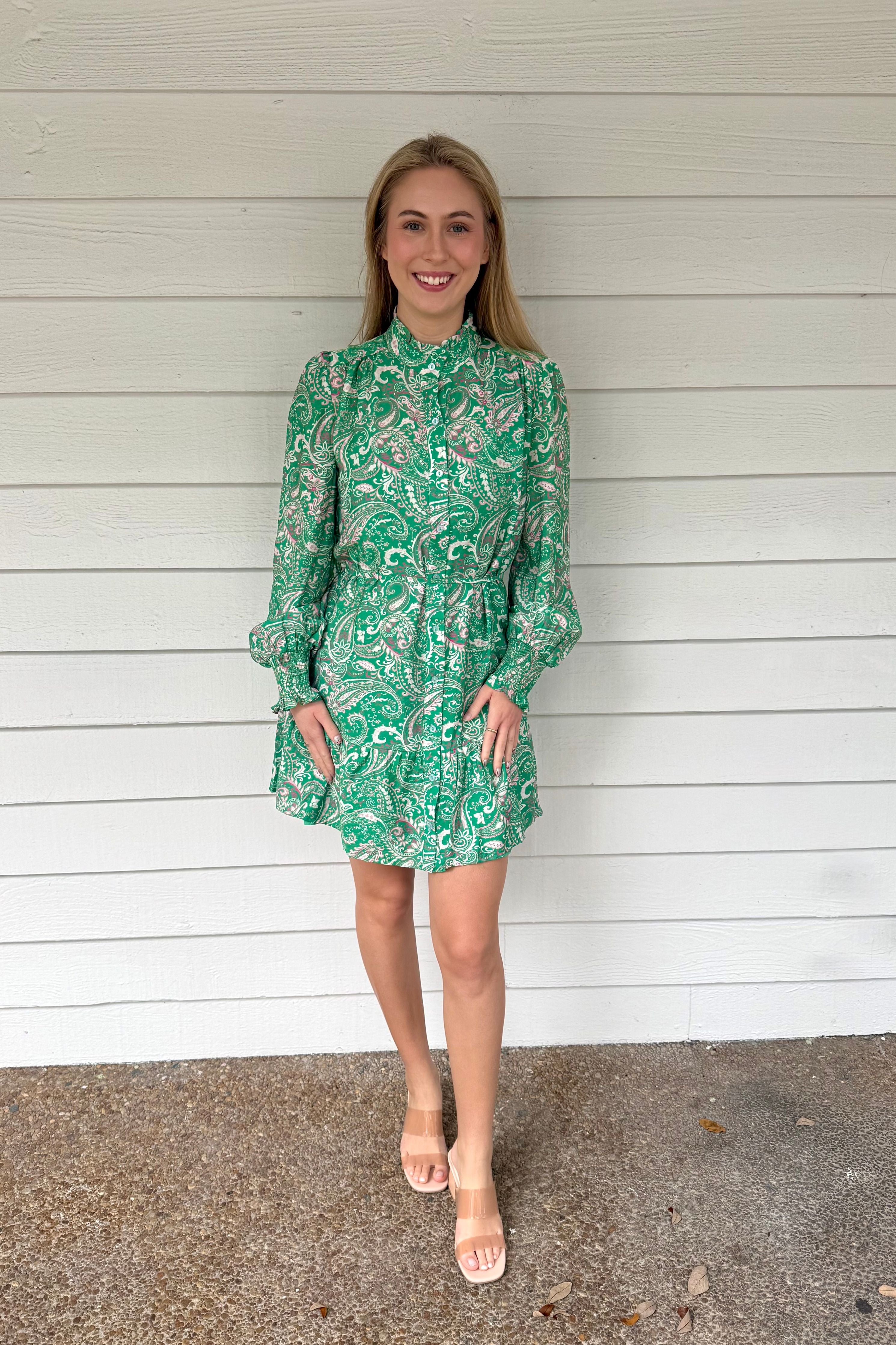 The Genevieve Paisley Dress