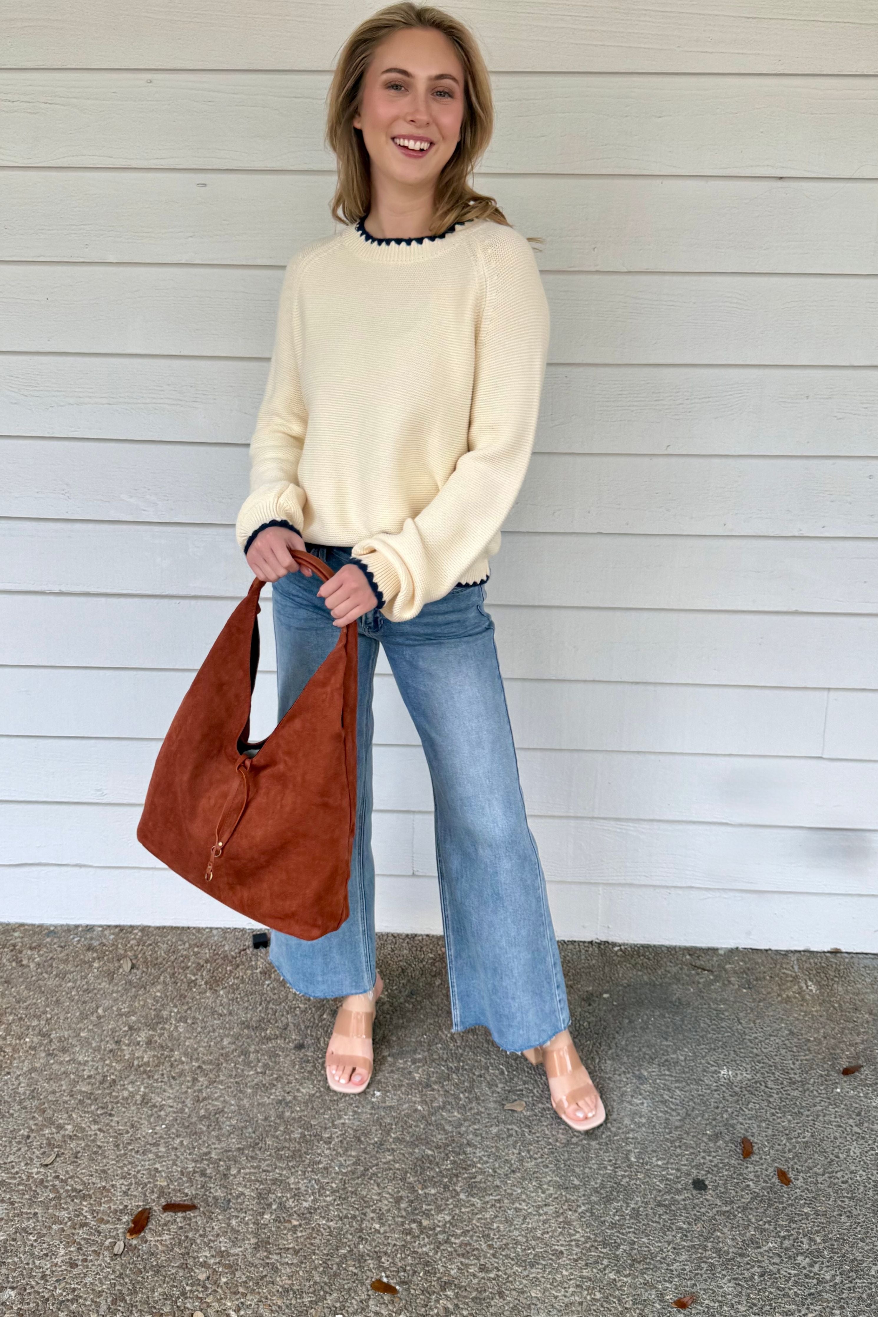 The Charlotte Contrast Knit