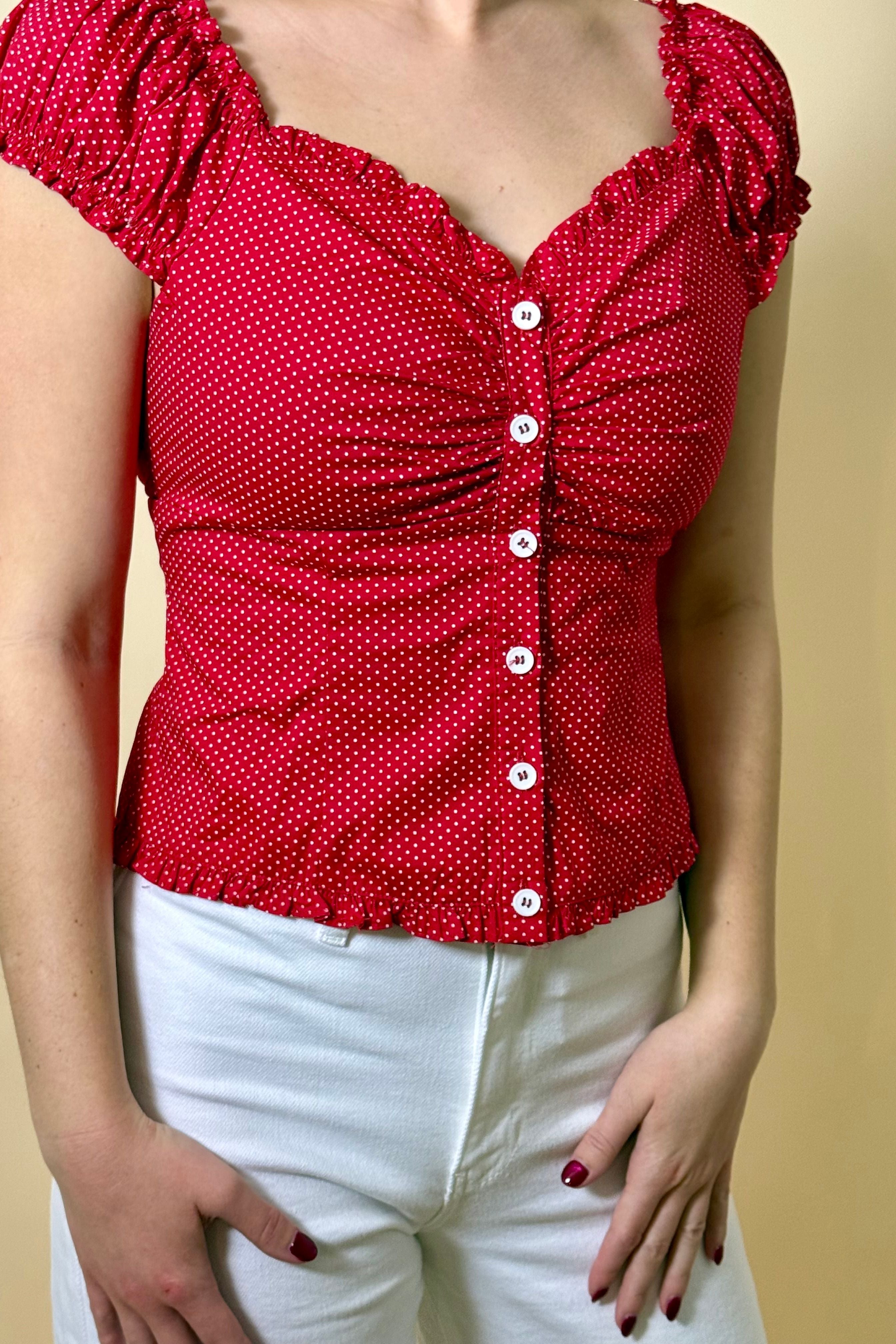 Heartbreaker Ruffle Top