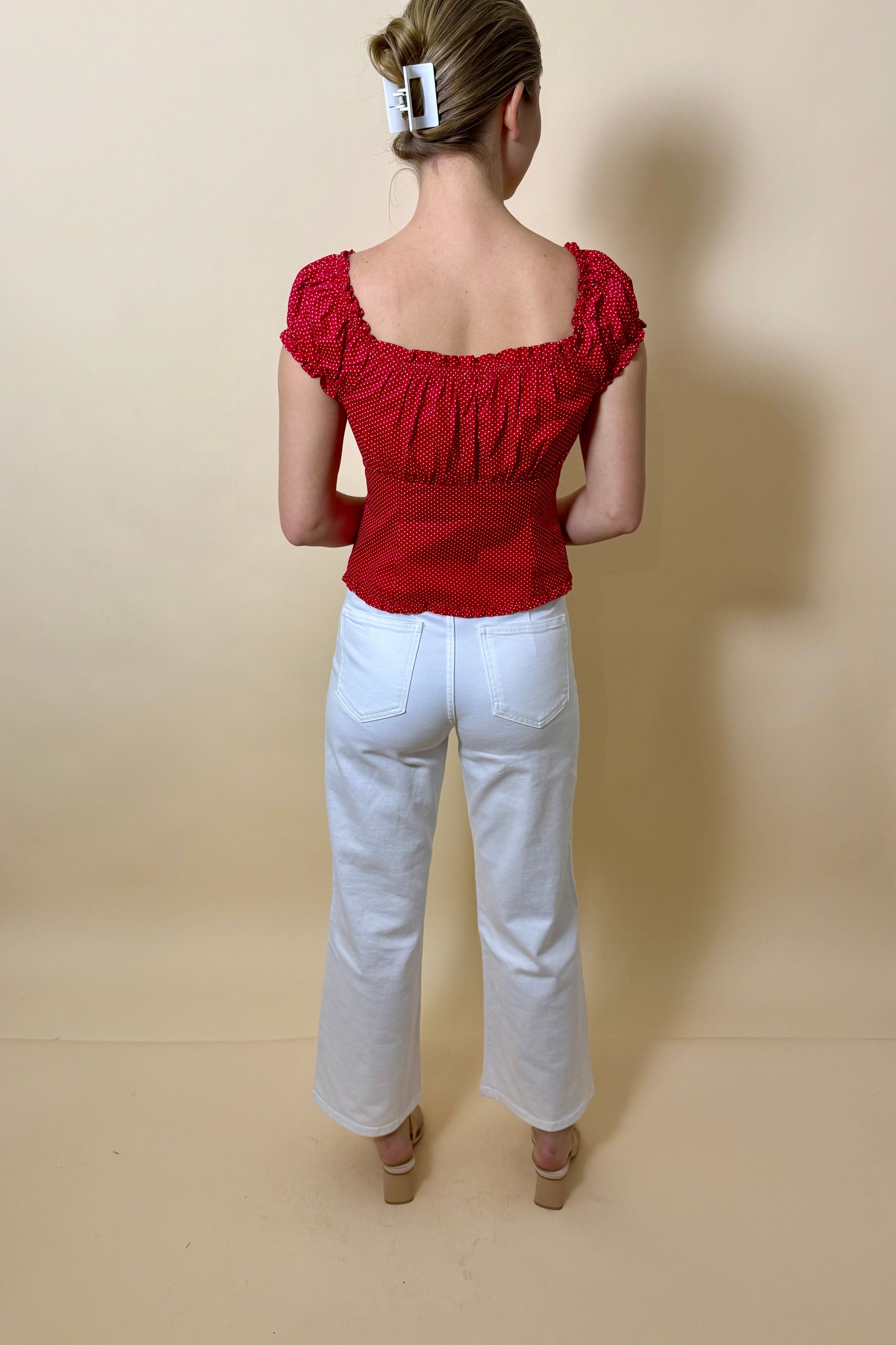 Heartbreaker Ruffle Top