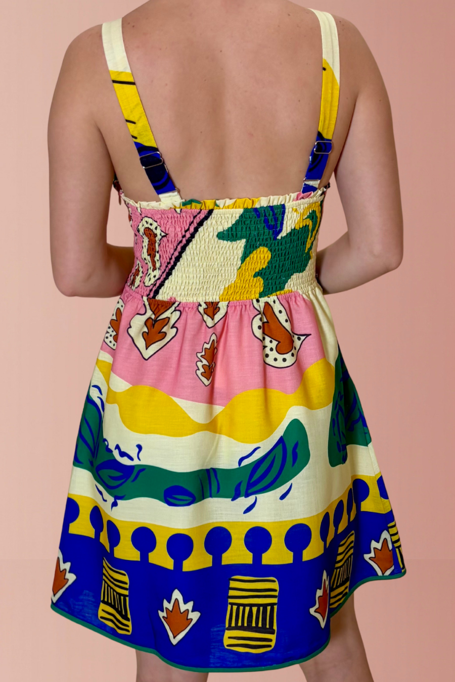 Reese Printed Mini Dress