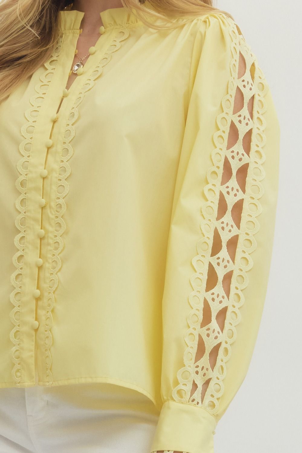 Bright Days Lace Blouse