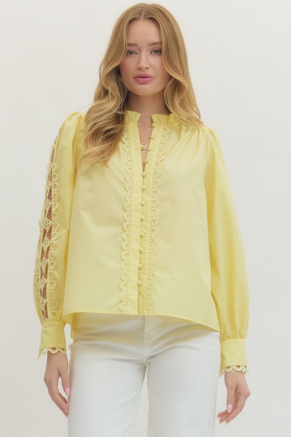 Bright Days Lace Blouse