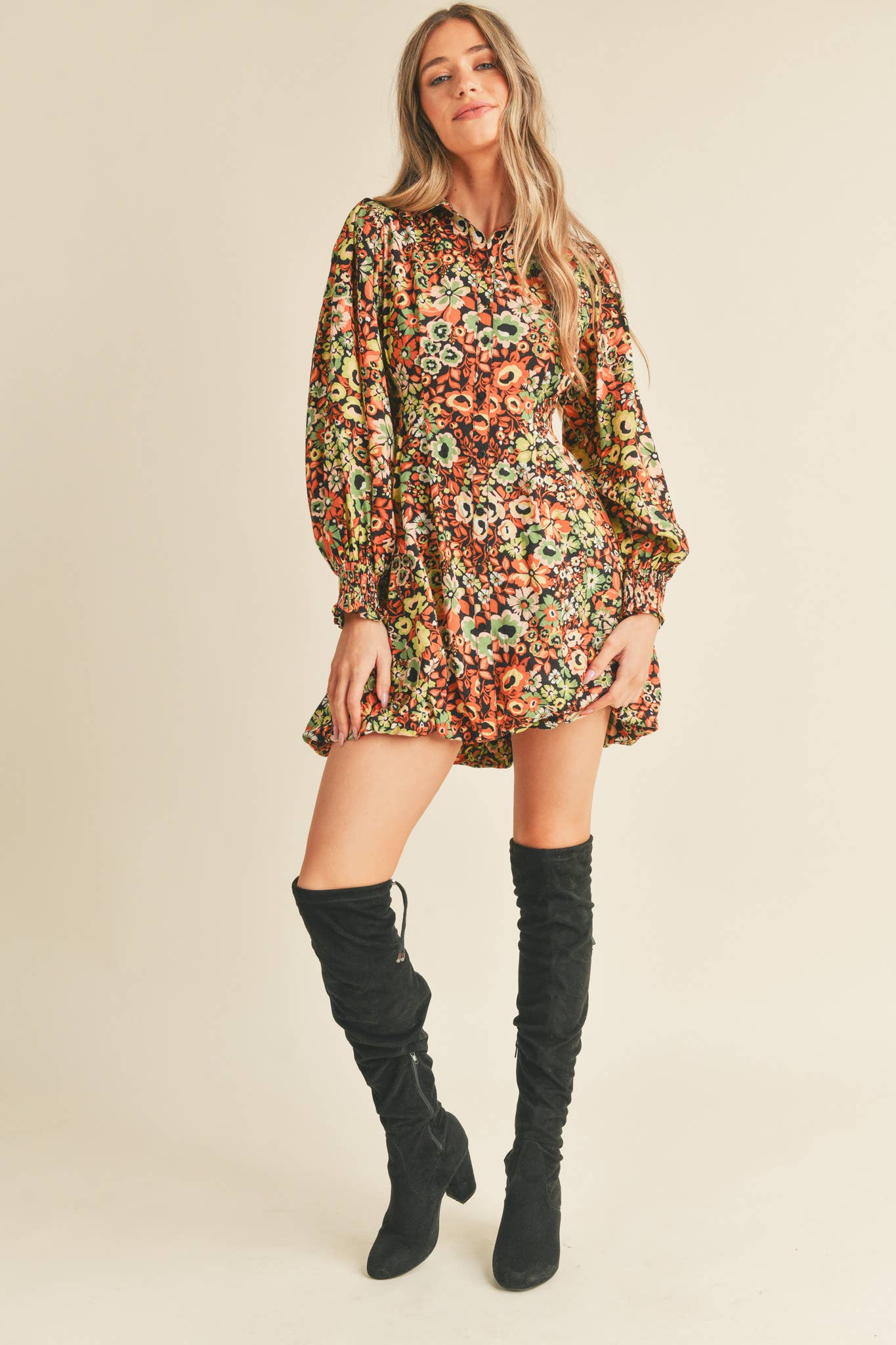 Leaves are Falling Dress