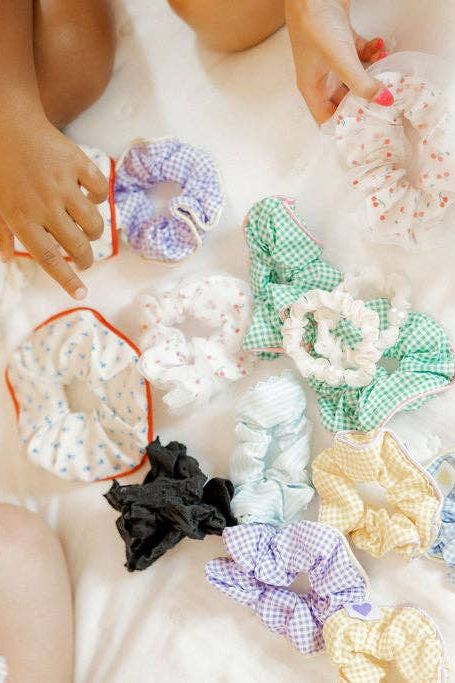 Hair Scrunchie Romie - Green
