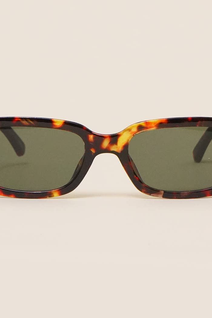 Rectangle Acetate Fashion Assorted Sunglasses