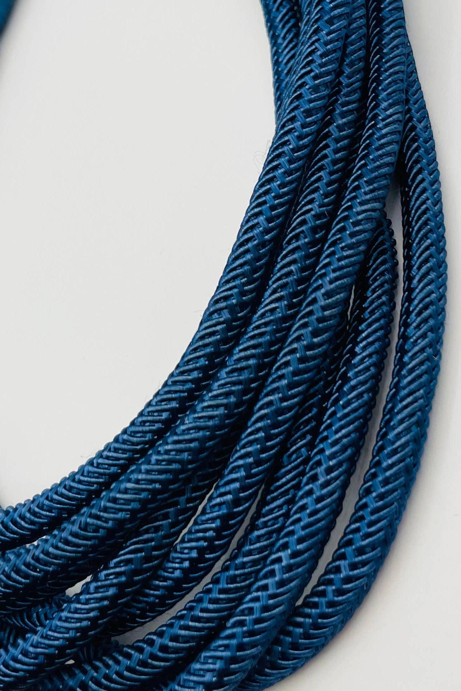 Navy Rope Necklace