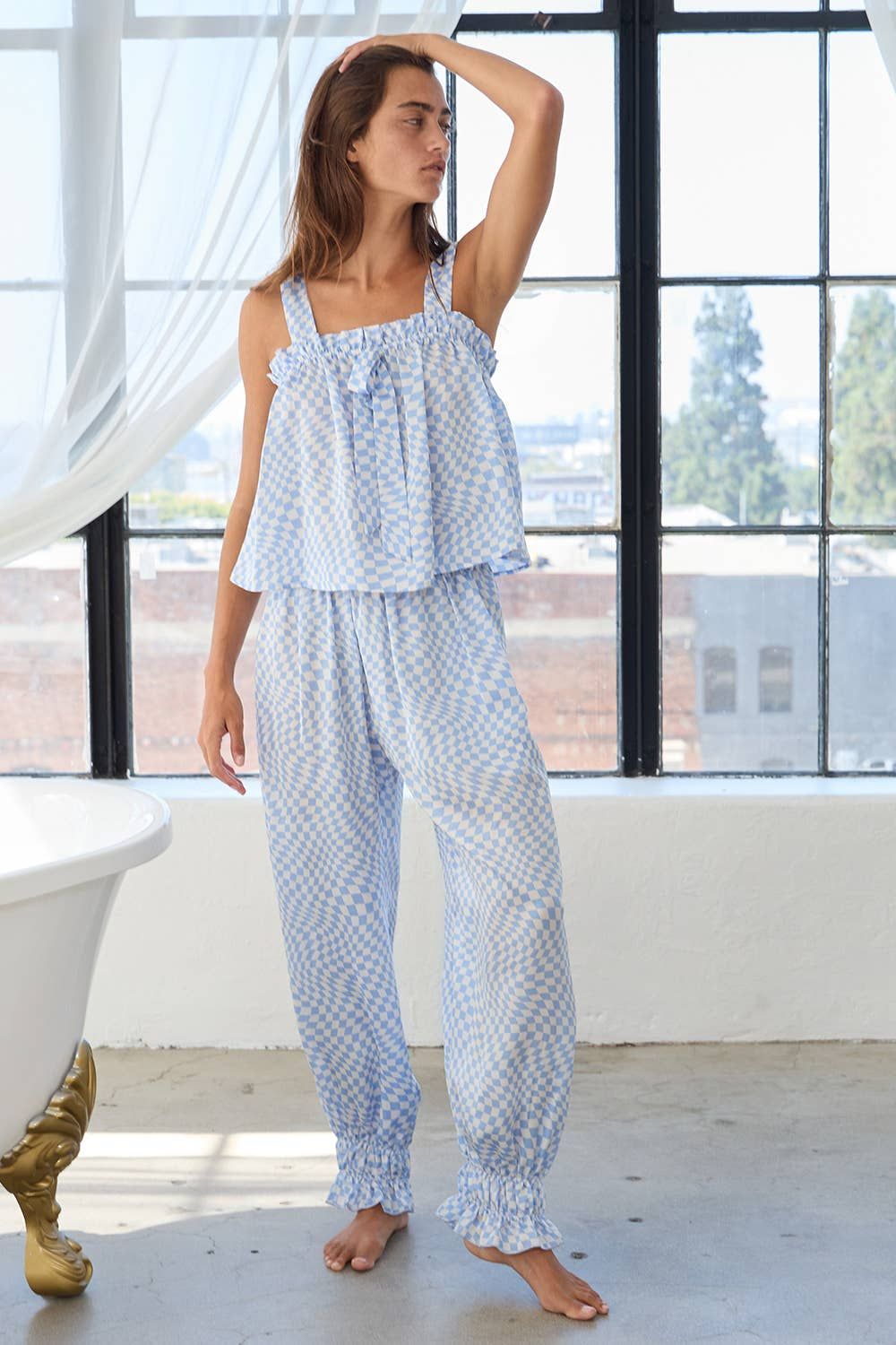 Geometric Pajama Set