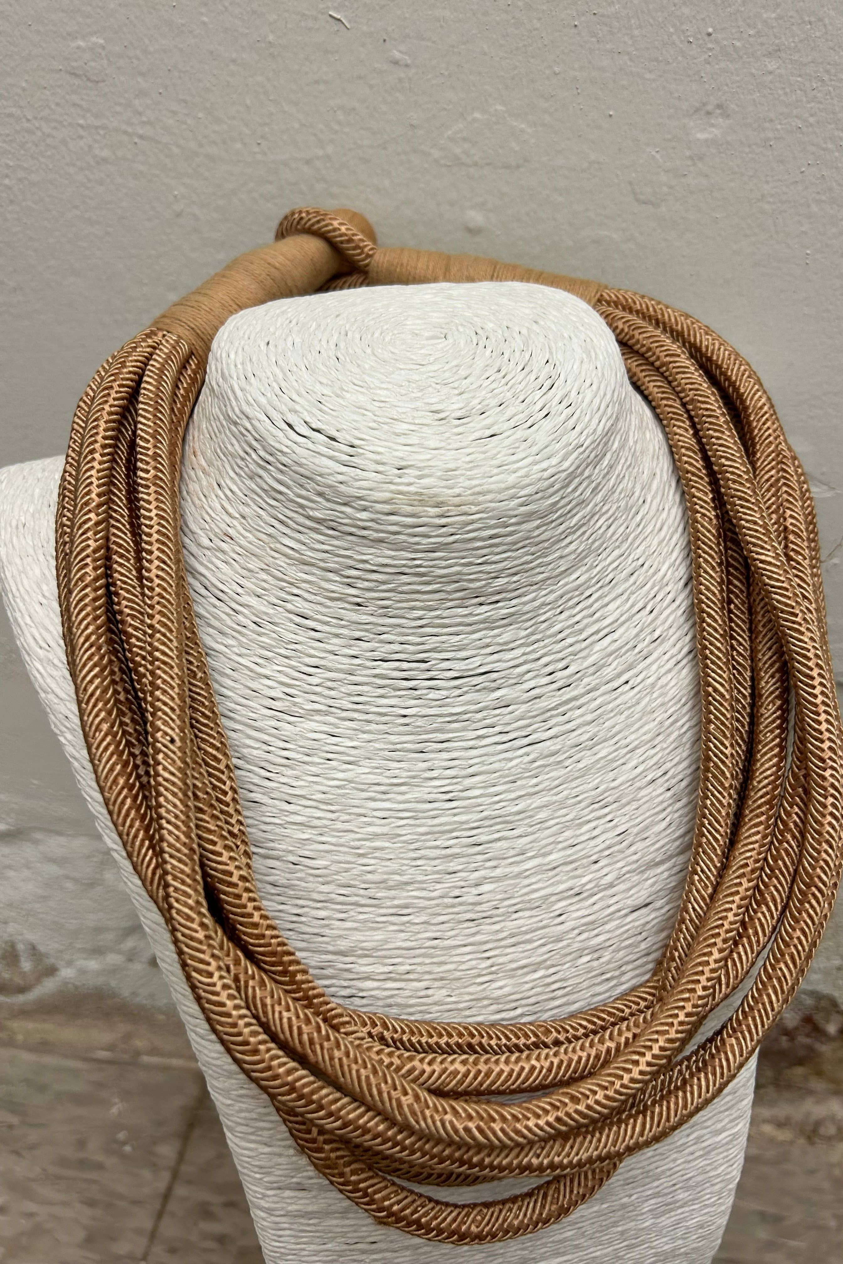 Tan Rope Necklace