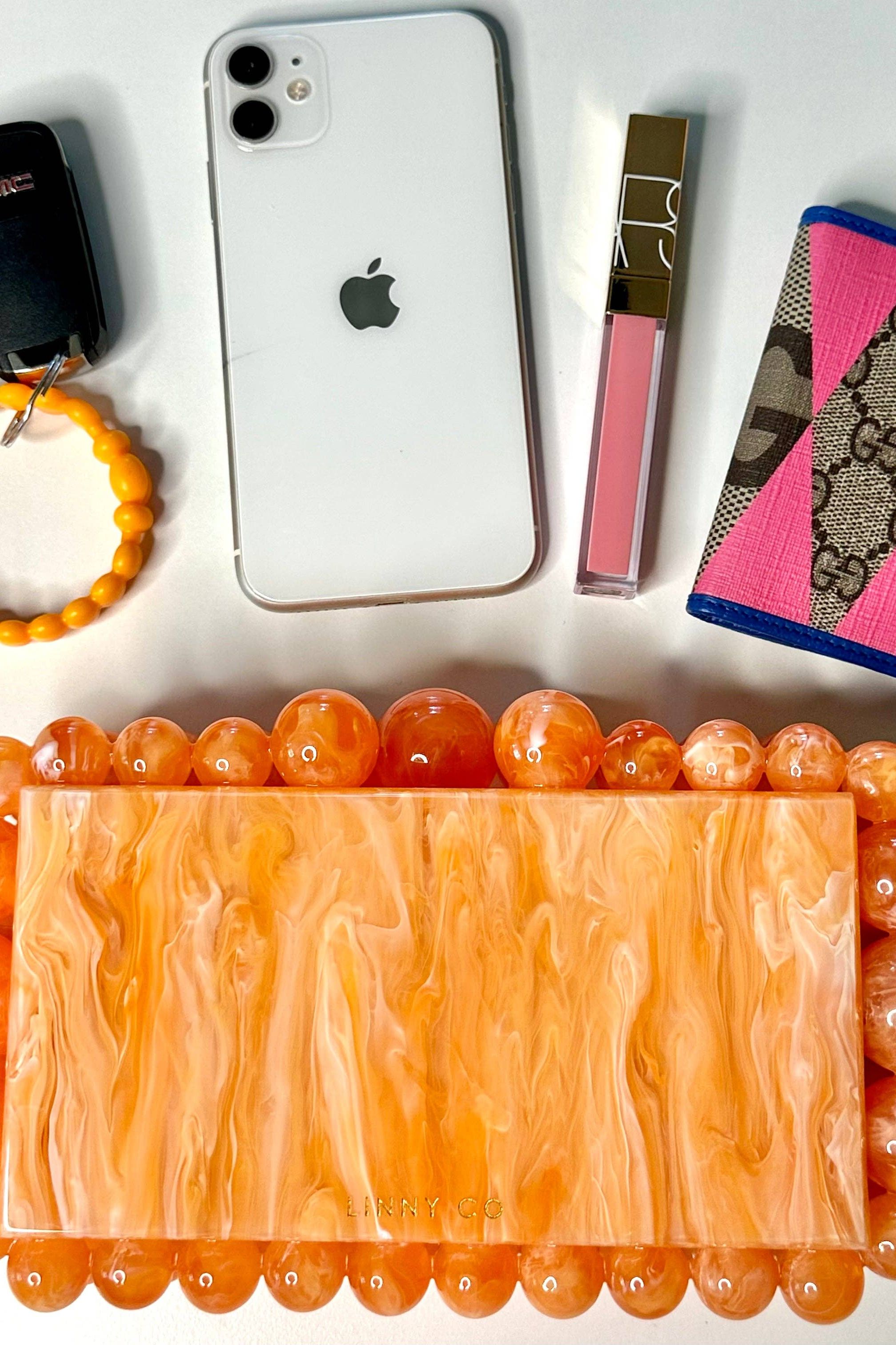 Daphne Clutch - Orange